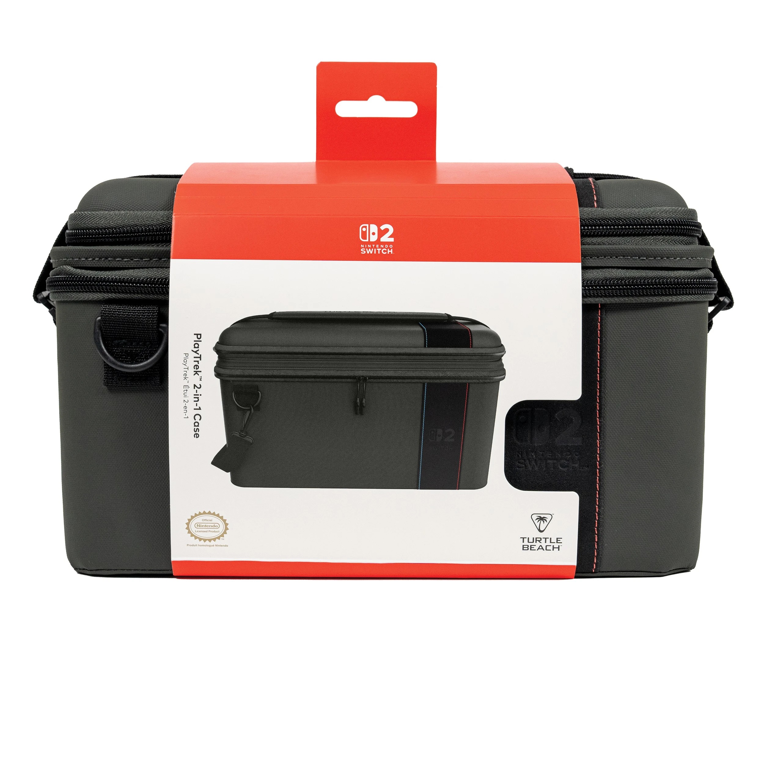 1 Turtle Beach TurtleBeach PlayTrek 2 In 1 Case Charcoal Black - Nintendo Switch 2 - Multi, 1 of 5