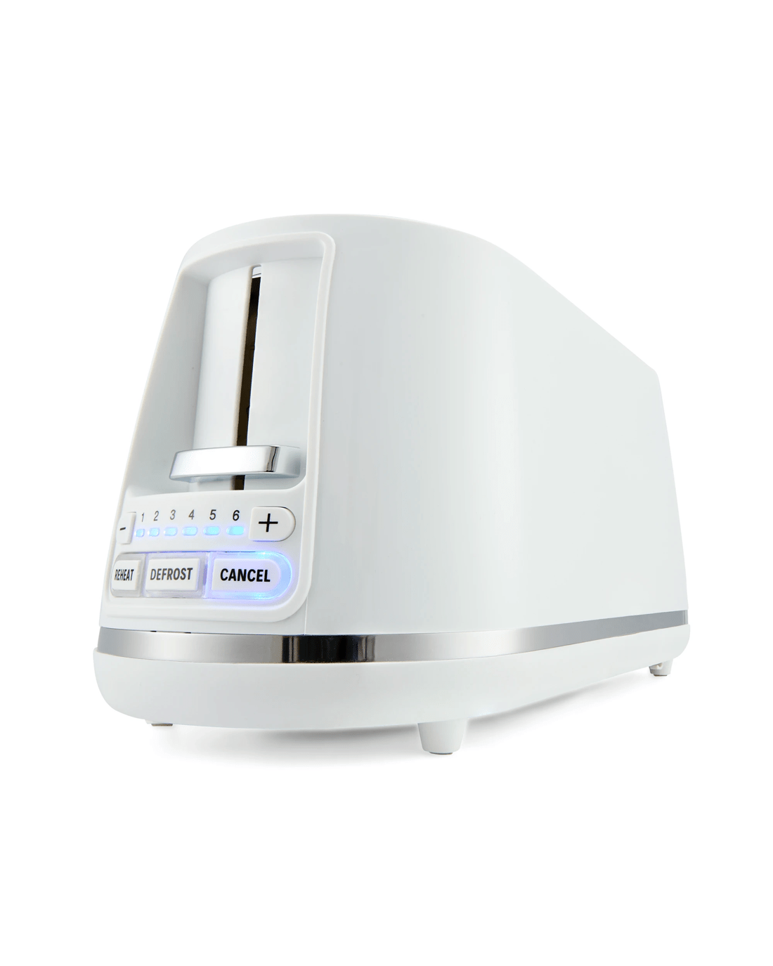 2 4 Slice Long Slot Toaster - White, 2 of 8