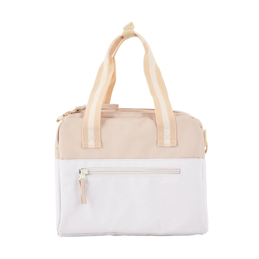 4 Neutral Structured Insulated Lunch Bag, 4 of 6