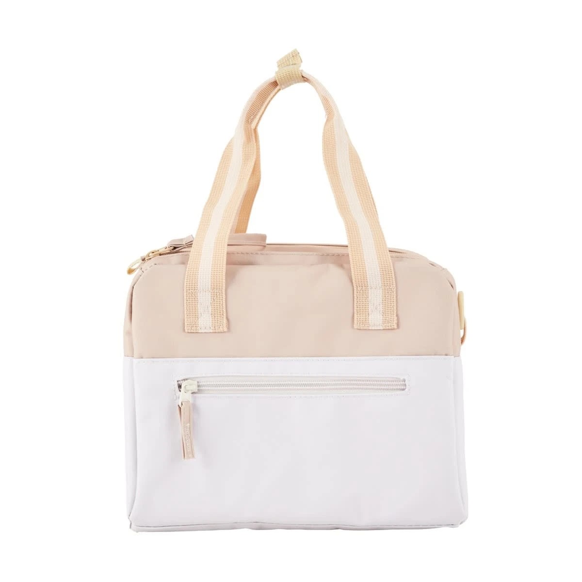 4 Neutral Structured Insulated Lunch Bag, 4 of 6