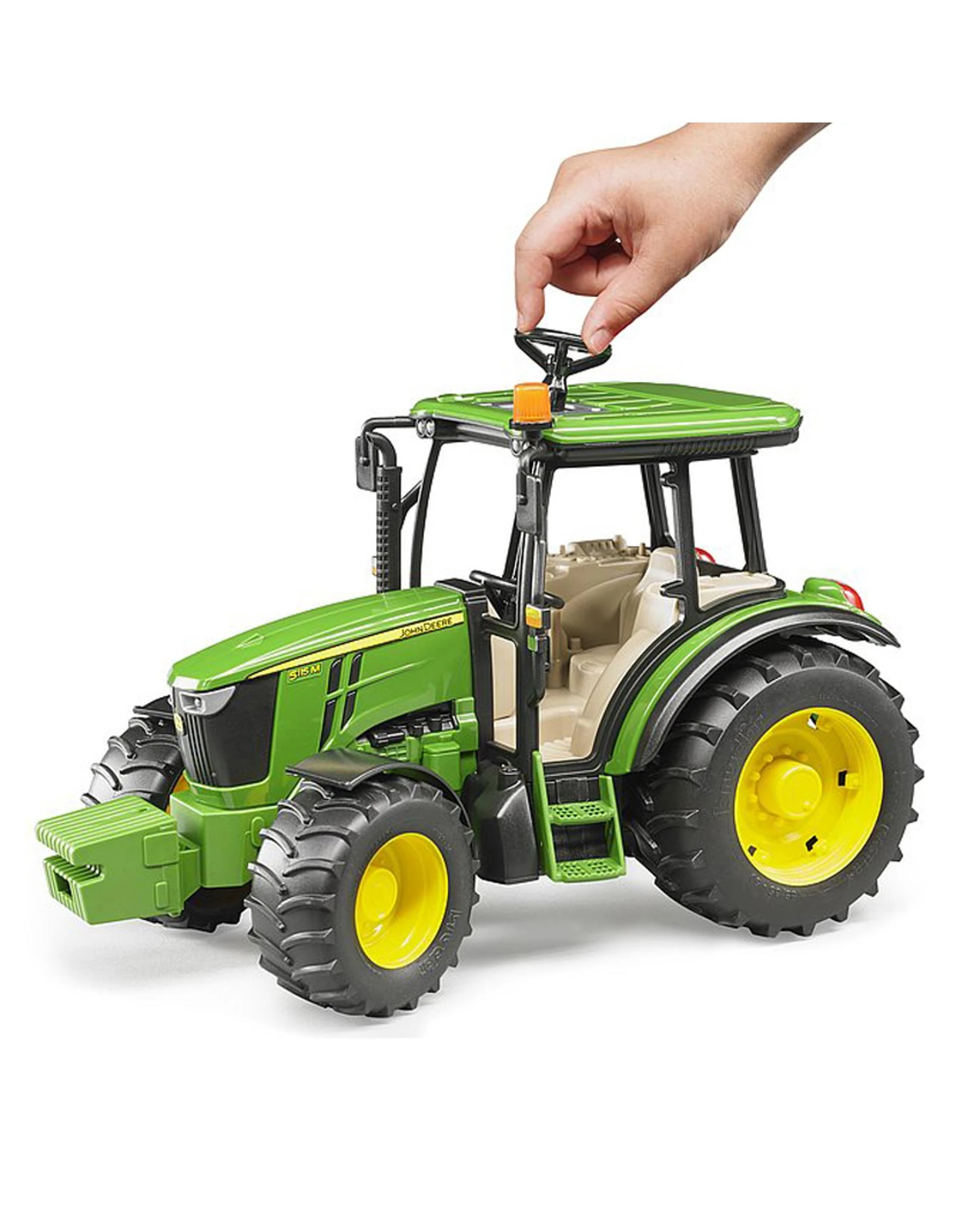 2 Bruder John Deere 5115m Tractor, 2 of 5