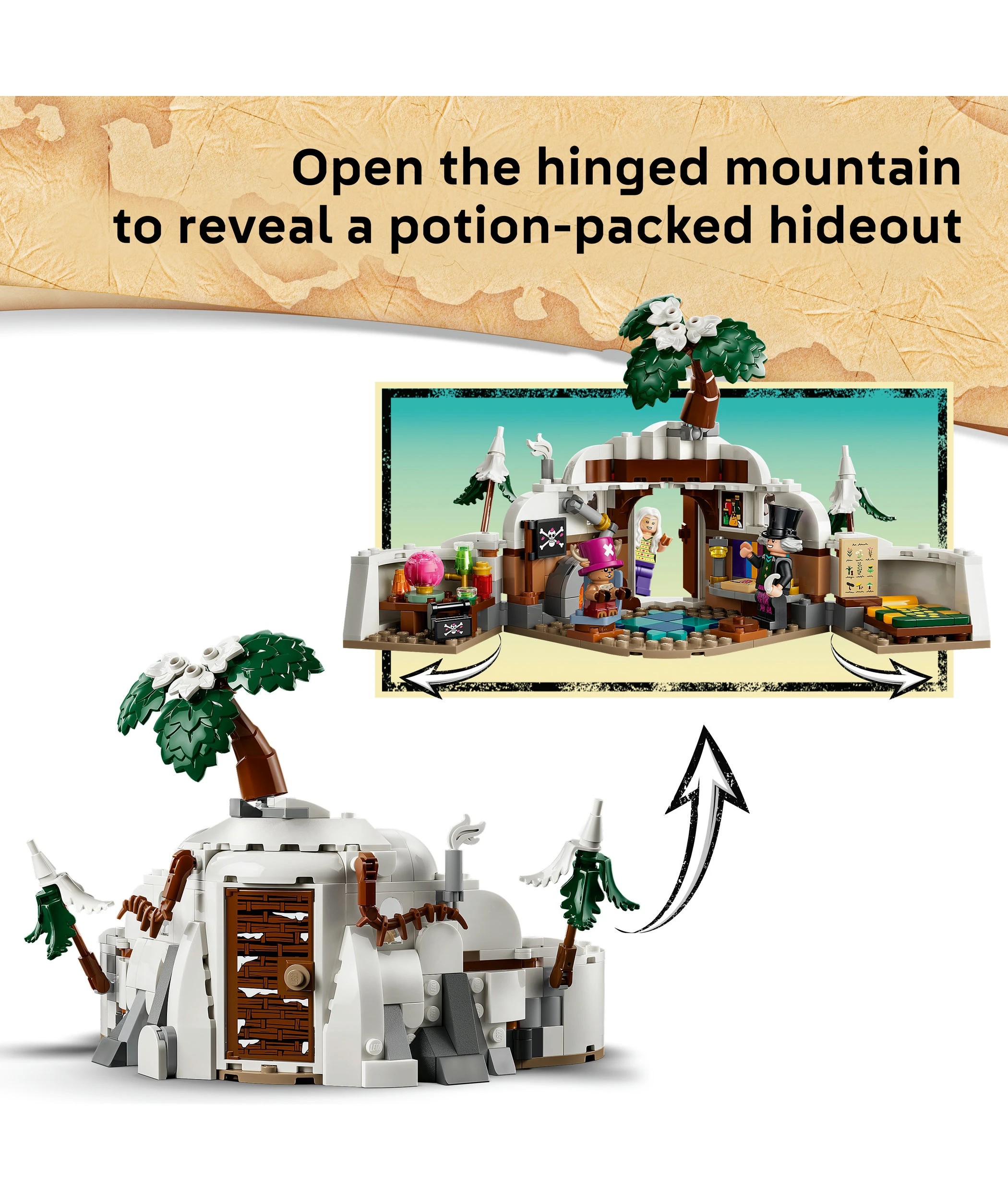 4 LEGO ONE PIECE Dr. Hiriluk's Hideout 75641, 4 of 10