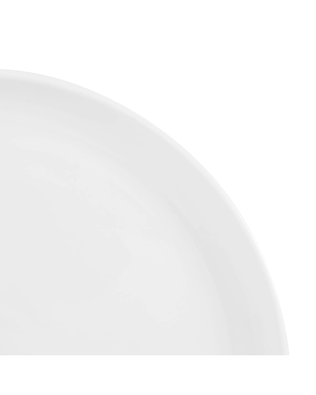 3 White Round Platter, 3 of 5
