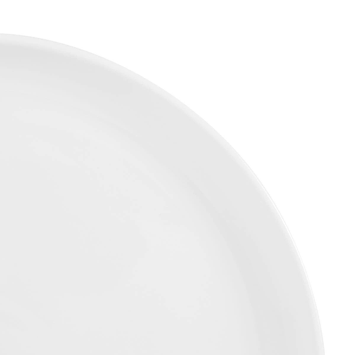3 White Round Platter, 3 of 5