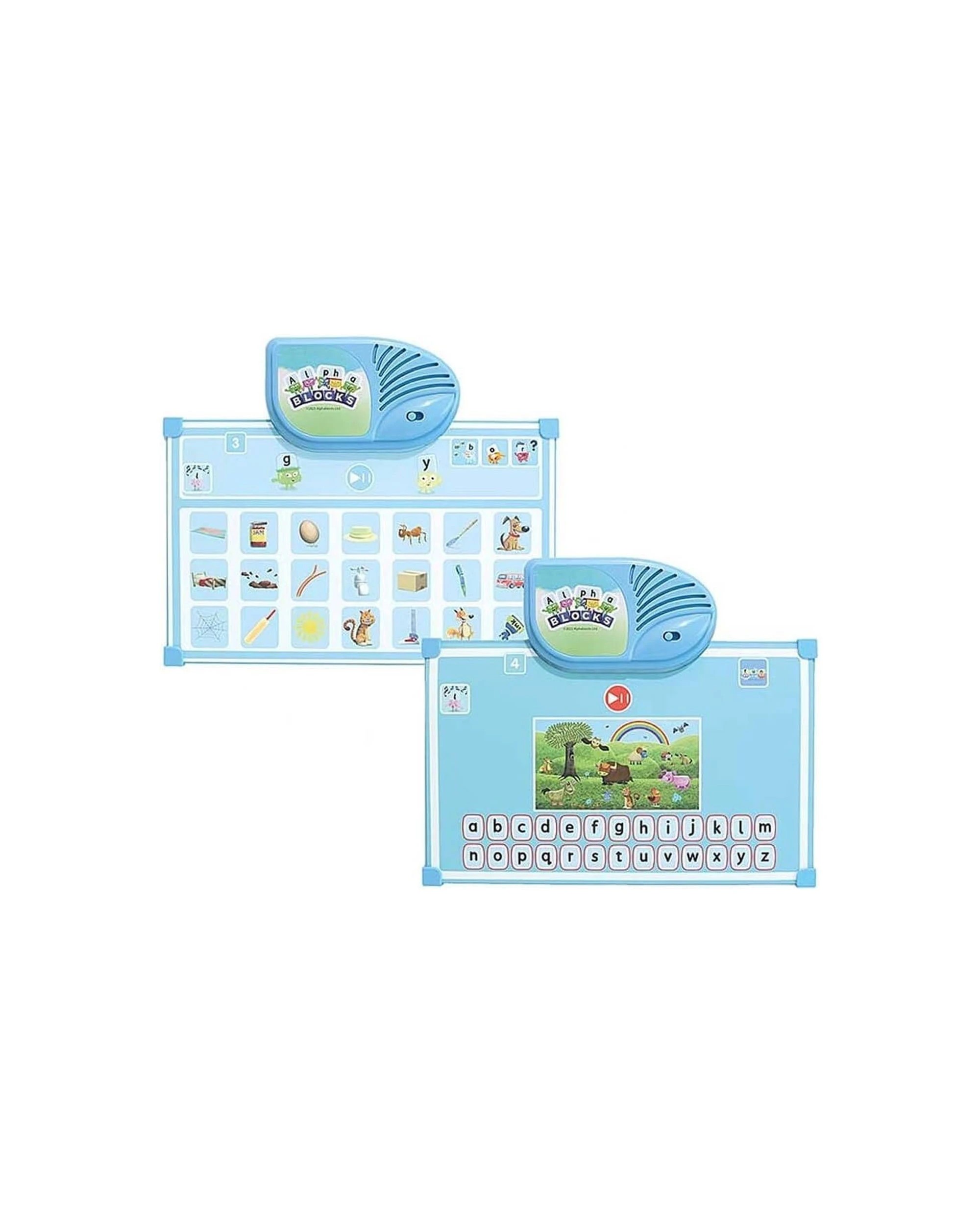 4 Alphablocks - Clip & Learn Phonics Fun, Kids Reading Activity Game, Learning Resource, Ages 3+ - Blue, 4 of 4