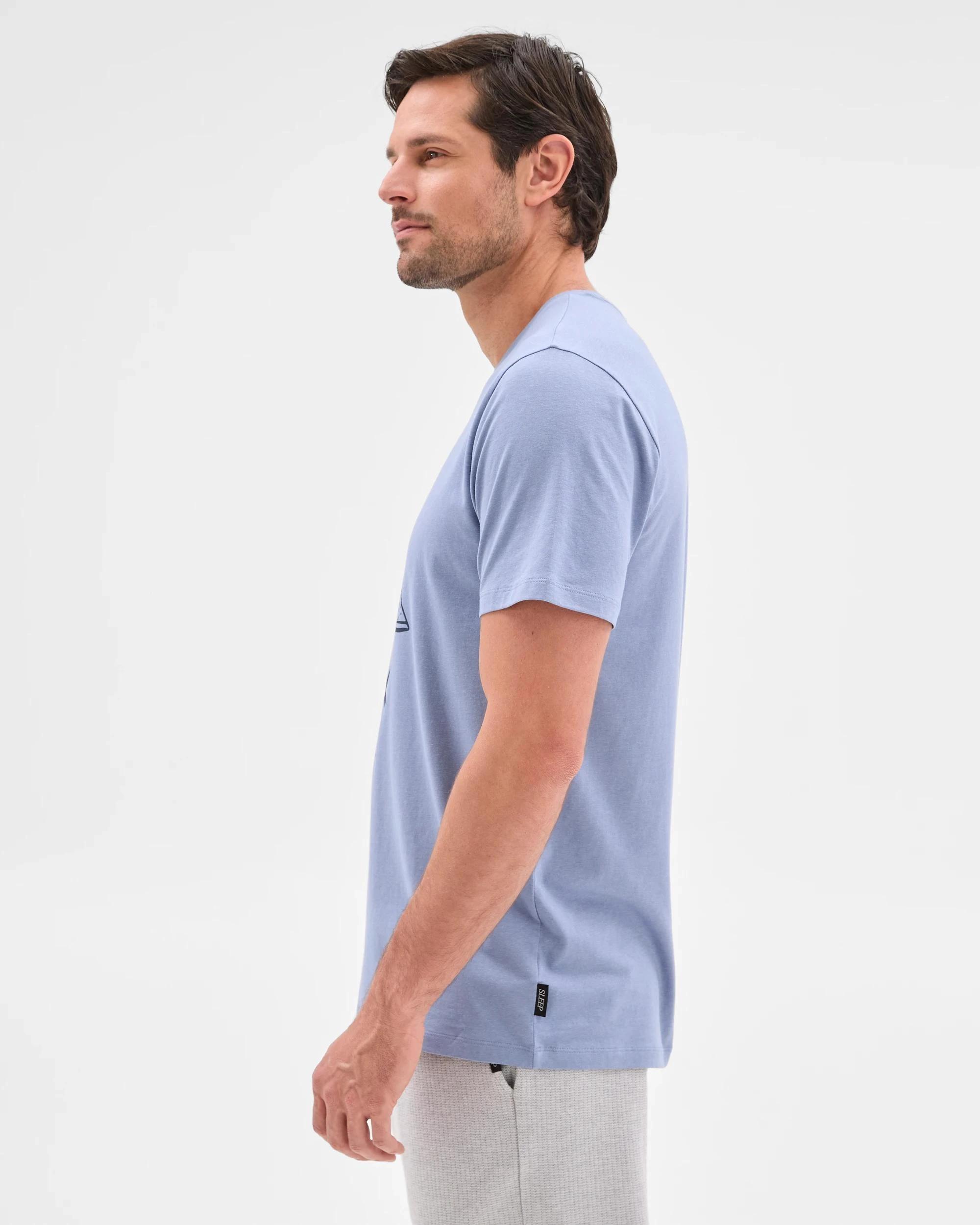 5 Australian Cotton Blend Print Sleep T-Shirt - Maxx PIZZA BREAKFAST, 5 of 6