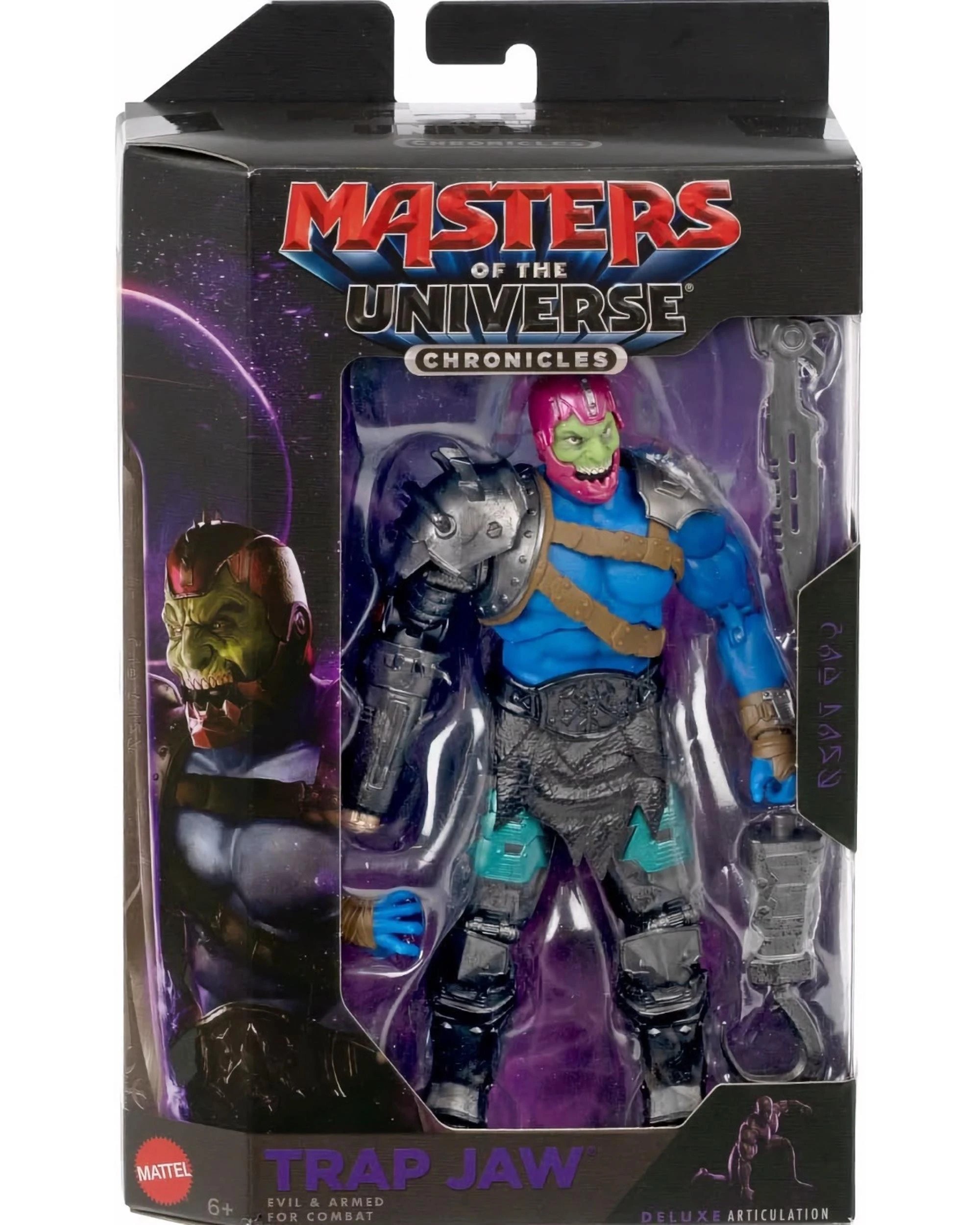 1 Masters of the Universe Chronicles Deluxe Trap Jaw Action Figure, 1 of 4