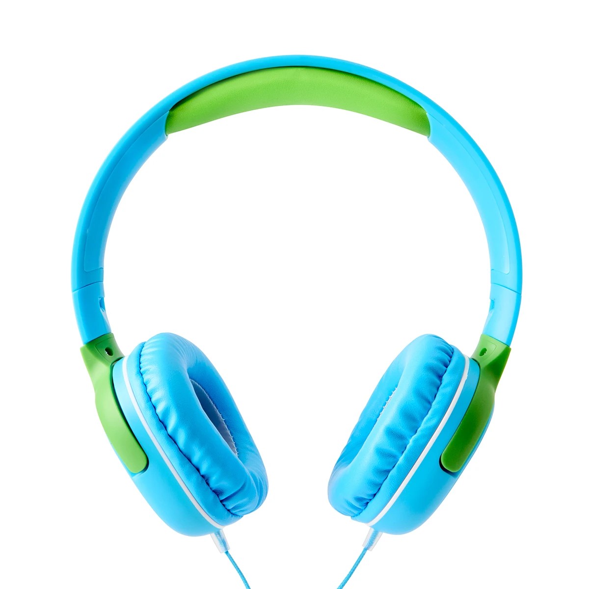 2 Over-Ear Wired Kids Headphones - Blue, 2 of 9