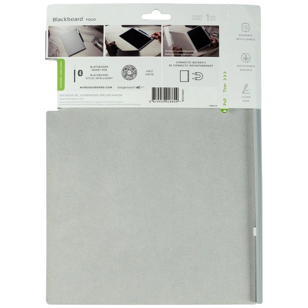 3 Boogie Board Blackboard 2.0 Folio Cover Grey, 3 of 3
