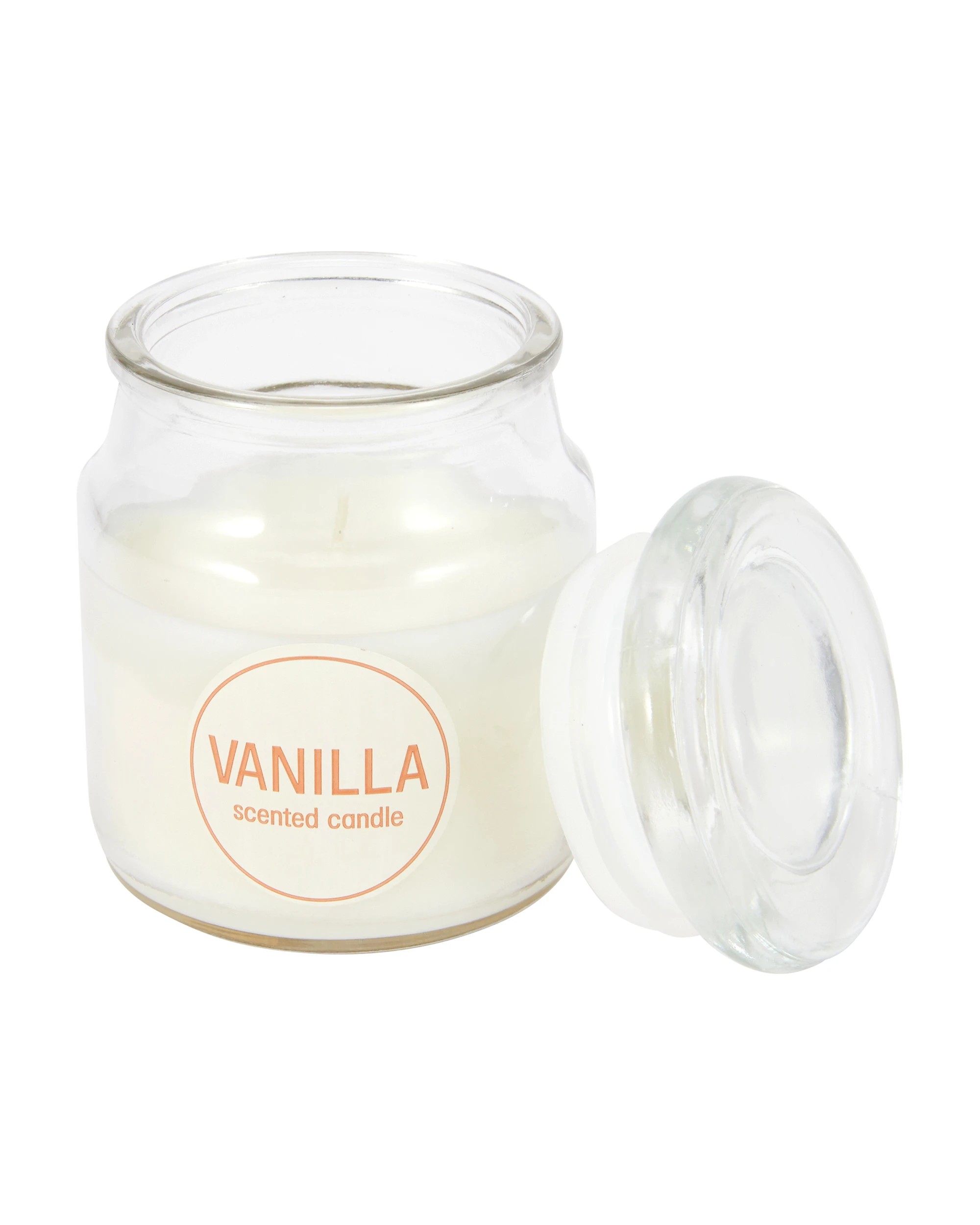 4 Vanilla Glass Jar Candle, 4 of 5