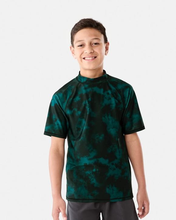 Short Sleeve Print Vest