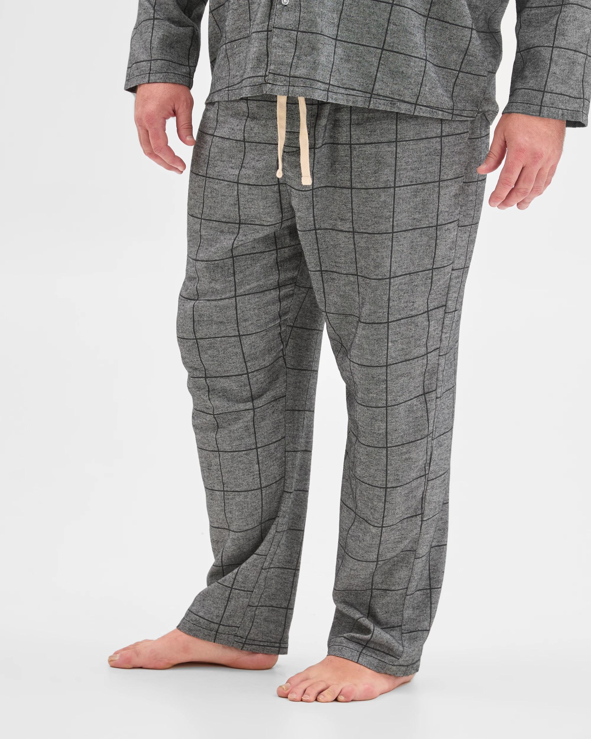 5 Target Man Plus Size Flannelette Pyjama Set CHARCOAL, 5 of 7