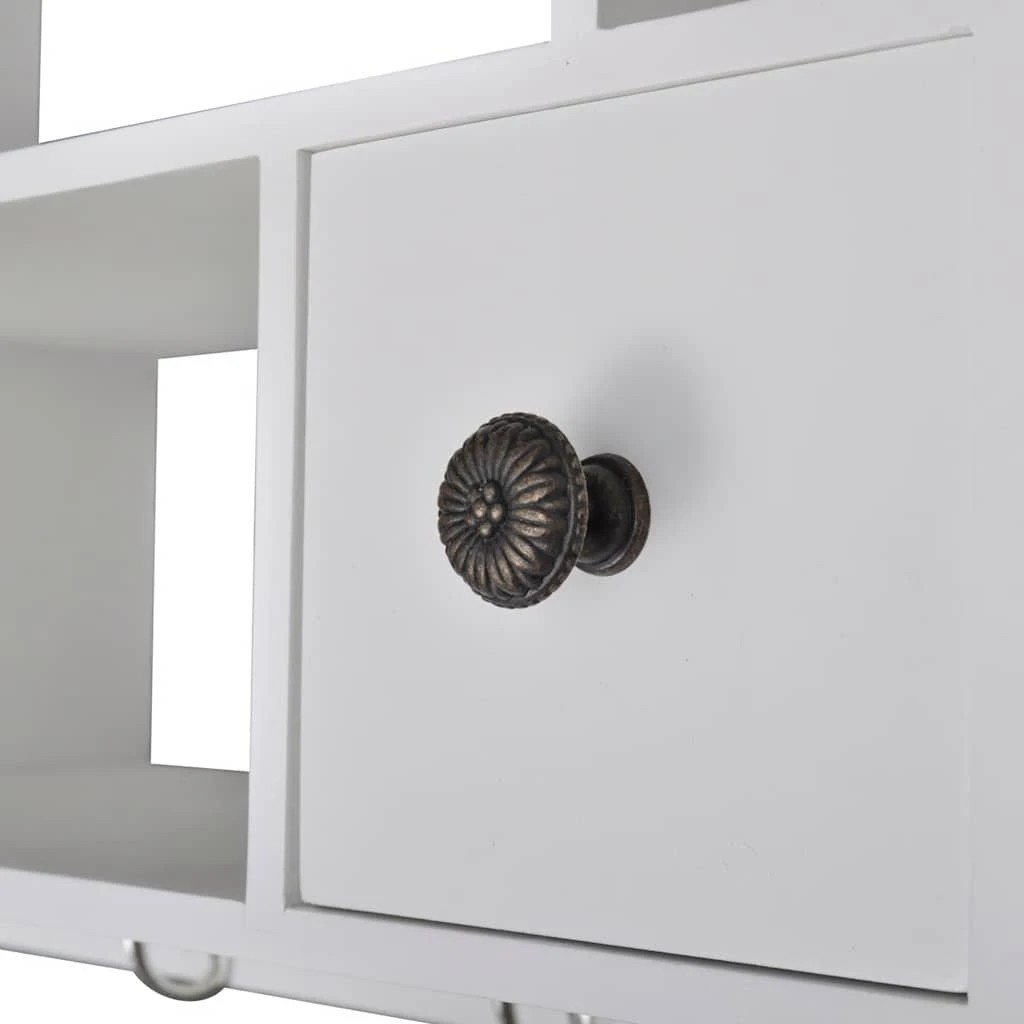 6 Vidaxl Cabinet Wooden Cabinet - White, 6 of 7