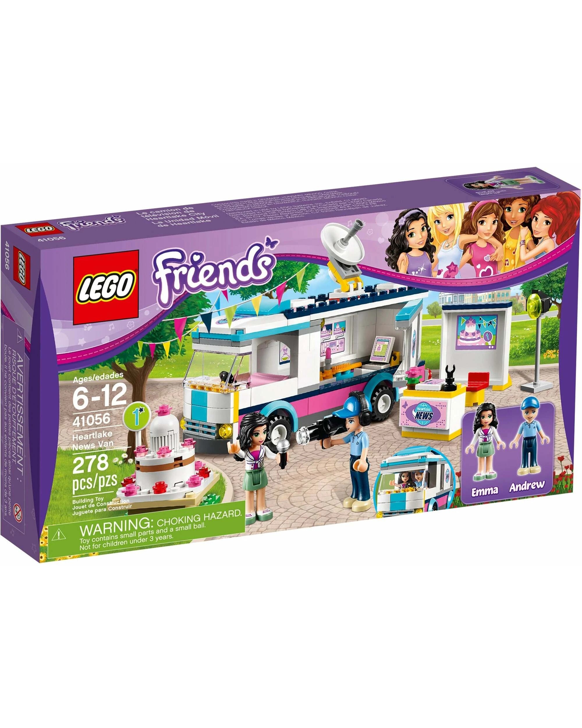 1 LEGO Friends 41056 Heartlake News Van, 1 of 3
