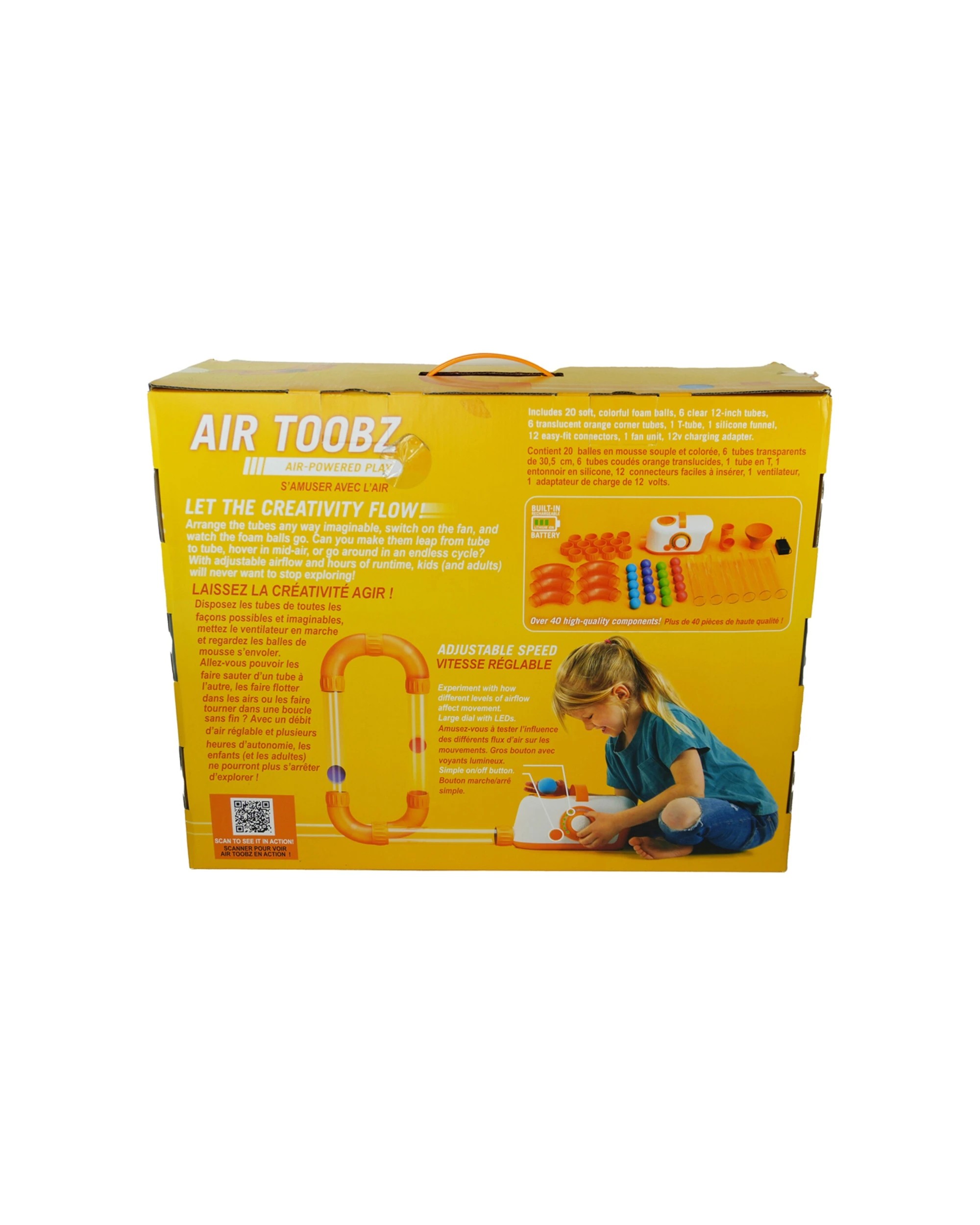 8 Airtoobz Creative Building Toy Set With Airflow Fun And Stem Learning For Kids 5+. - Multi, 8 of 8