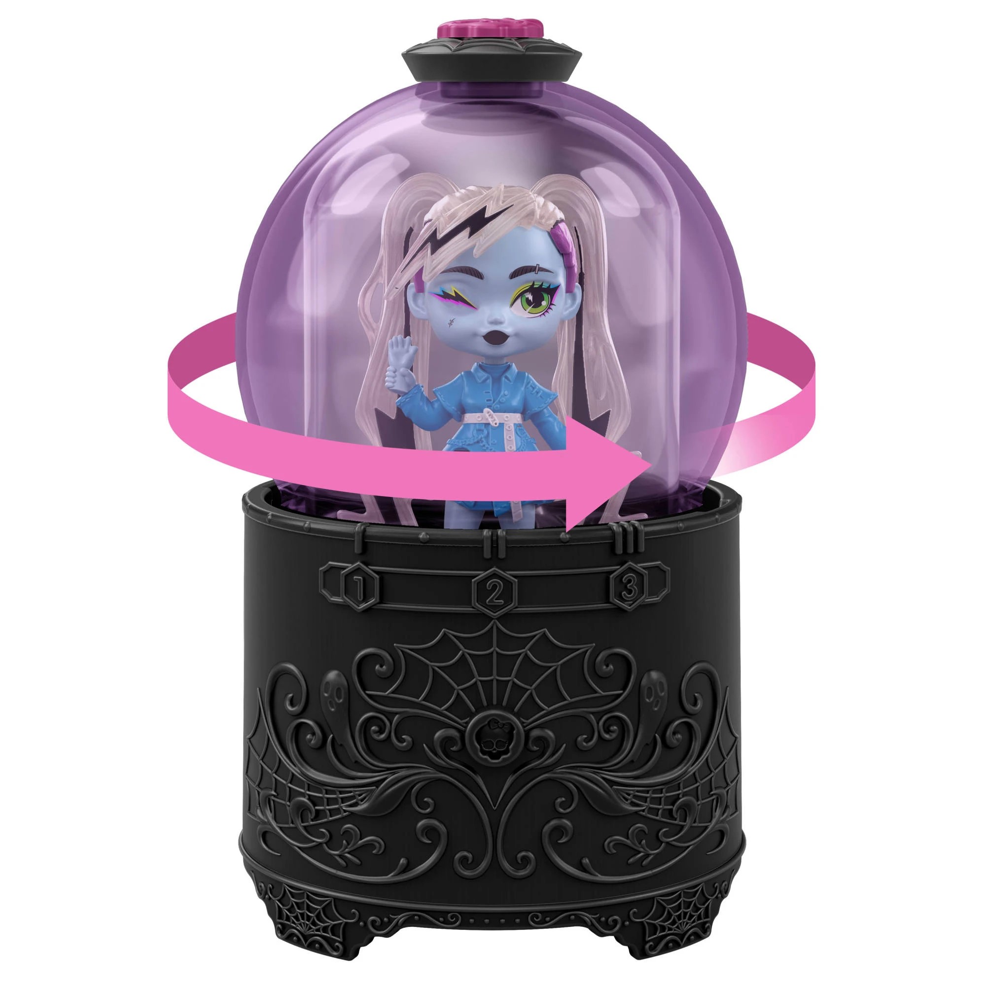 5 Monster High Potions Crystal Ball Mini Dolls - Assorted, 5 of 6