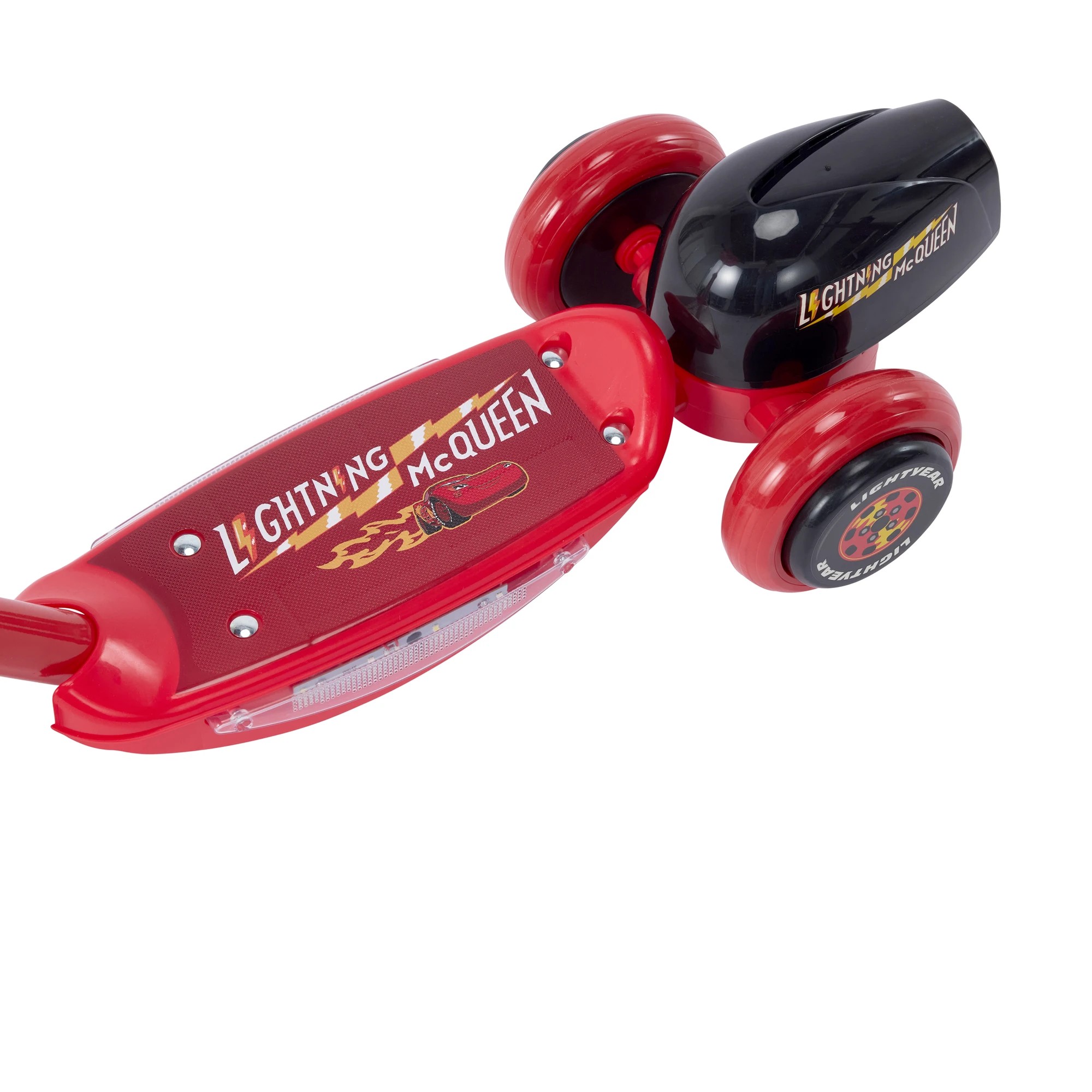 7 Disney Pixar Cars Lightning McQueen Light Up Bubble Scooter, 7 of 10