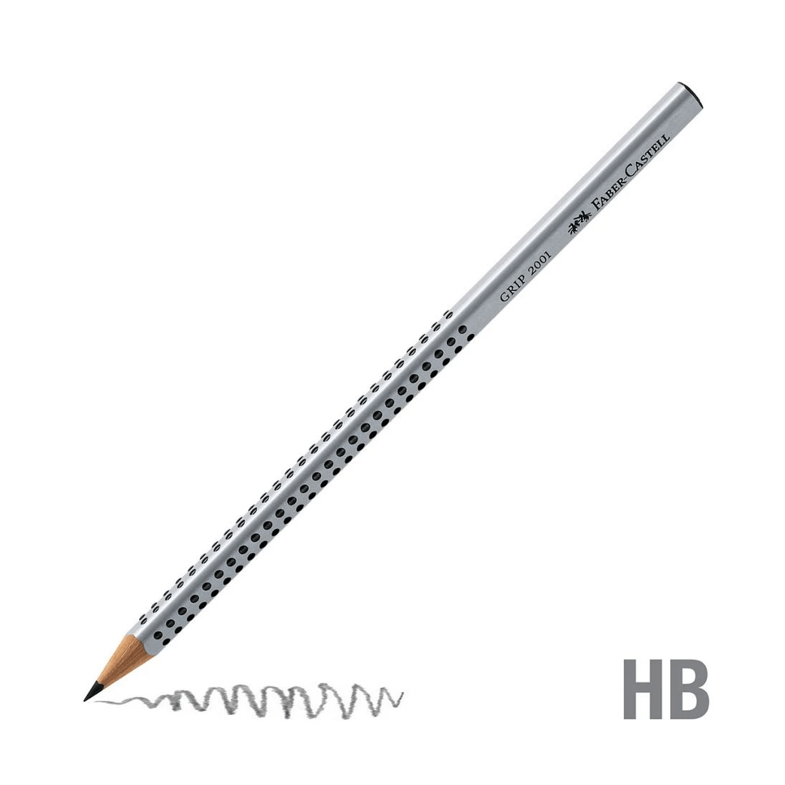 6 Faber-Castell Triangular Grip Graphite Pencils HB 3 Pack, 6 of 6