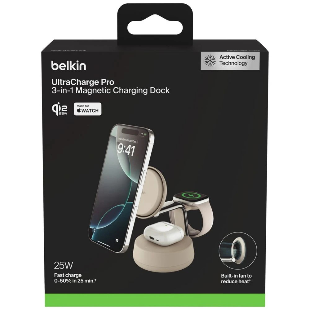 4 Belkin Qi2 3-in-1 Wireless Charger with ChillBoost, 4 of 4
