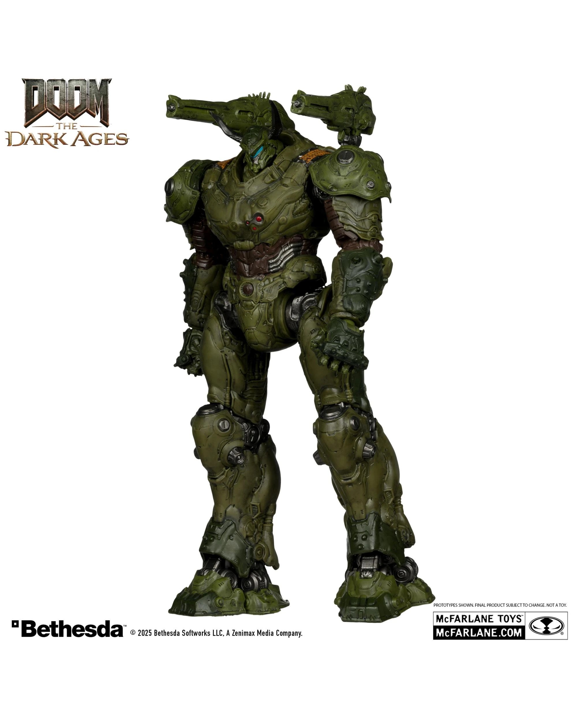 2 Doom The Dark Ages Doom Slayer Atlan 12 inch Action Figure, 2 of 8