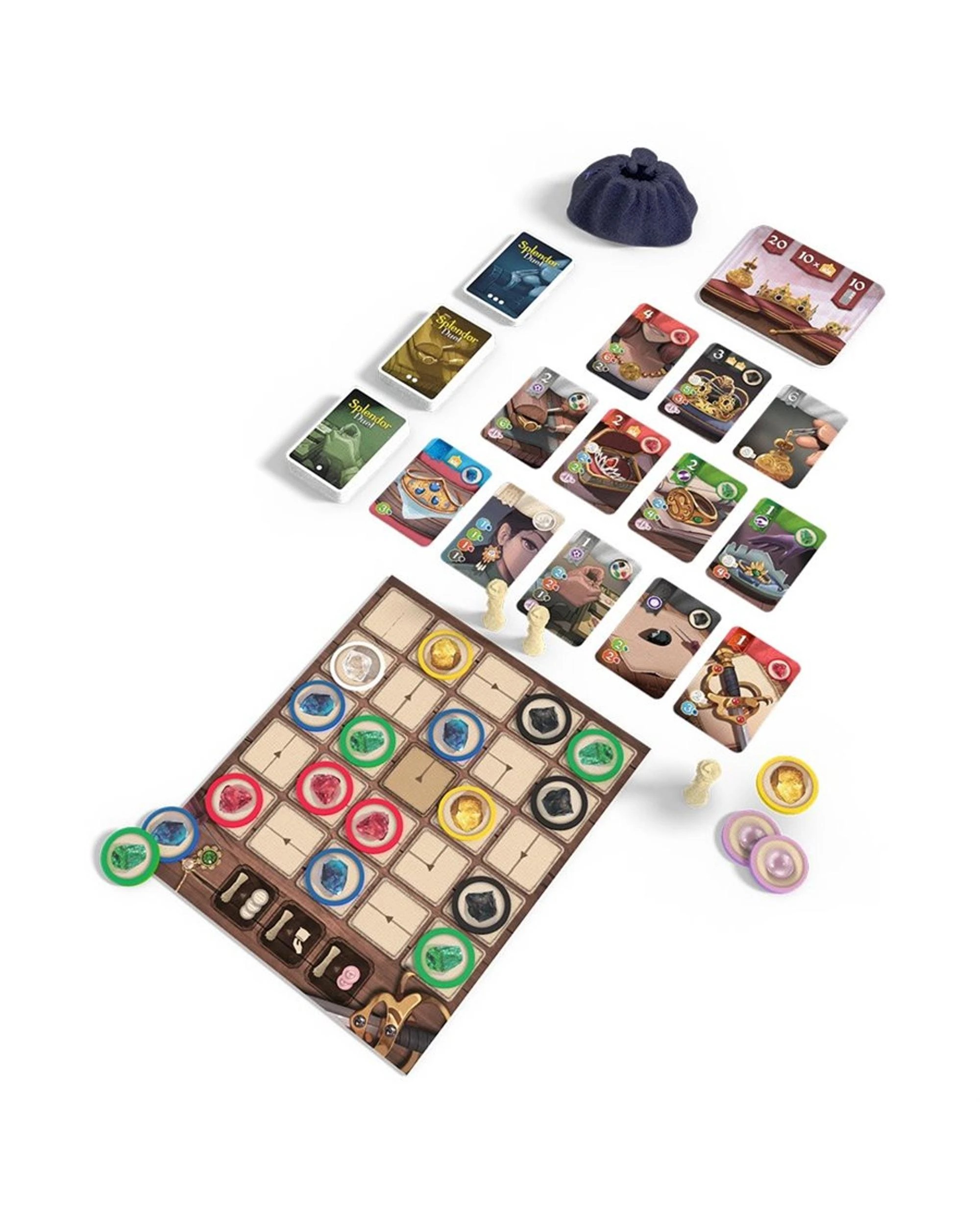 2 Splendor Duel Board Game, 2 of 2