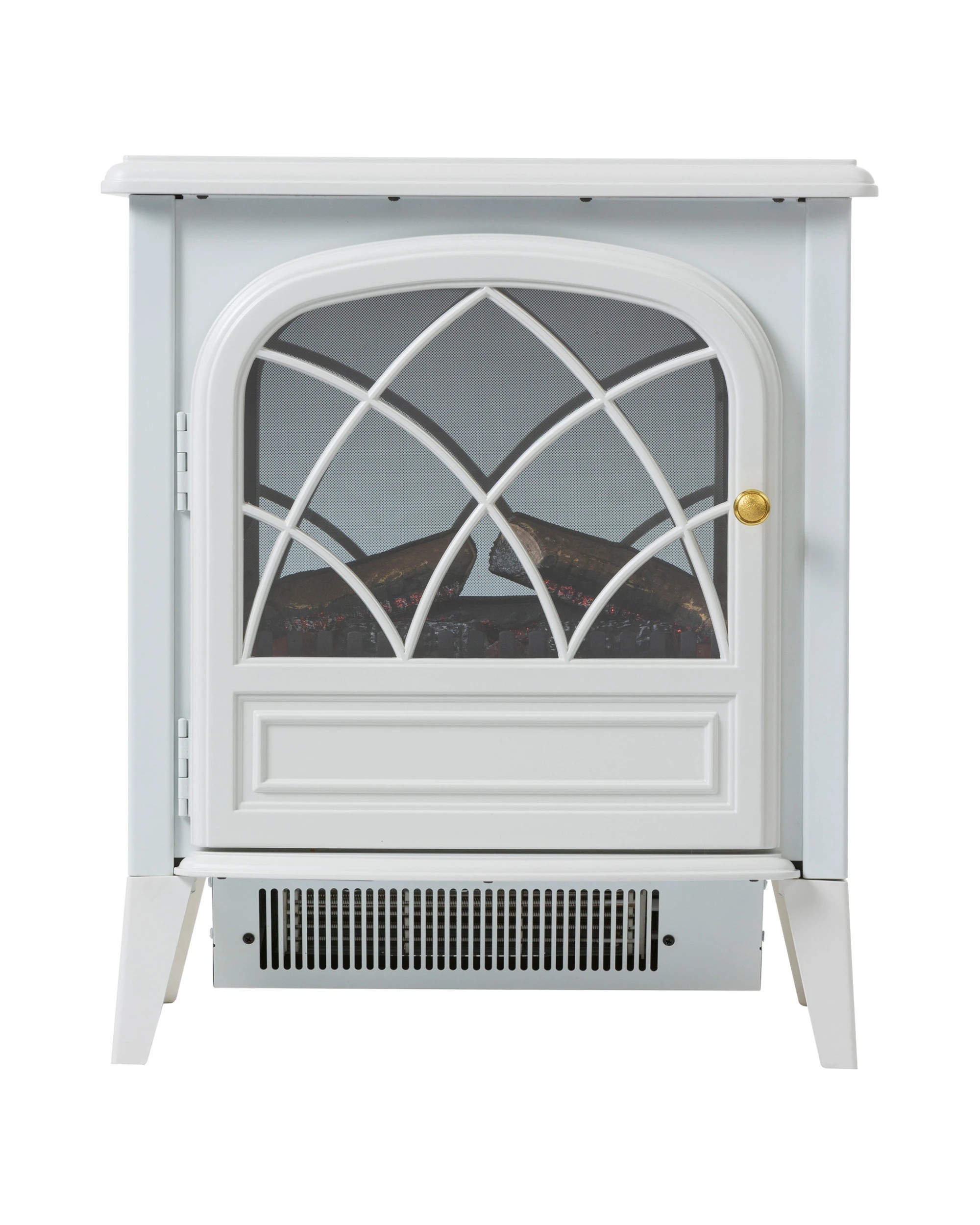 4 Dimplex 2kW Ritz White Optiflame Portable Electric Fire Stove - White, 4 of 8
