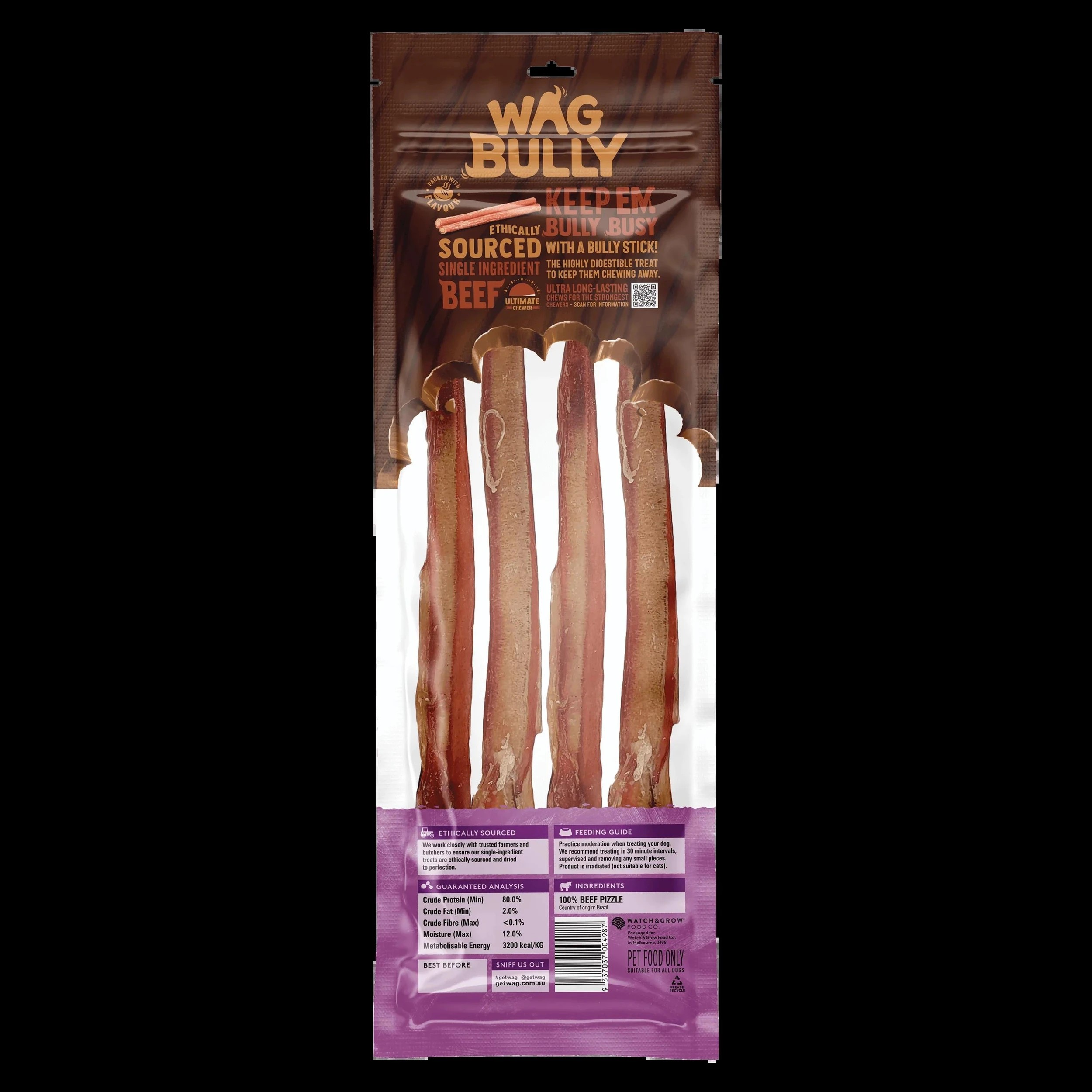 2 WAG Bully Stick Regular Treats, 2 of 2
