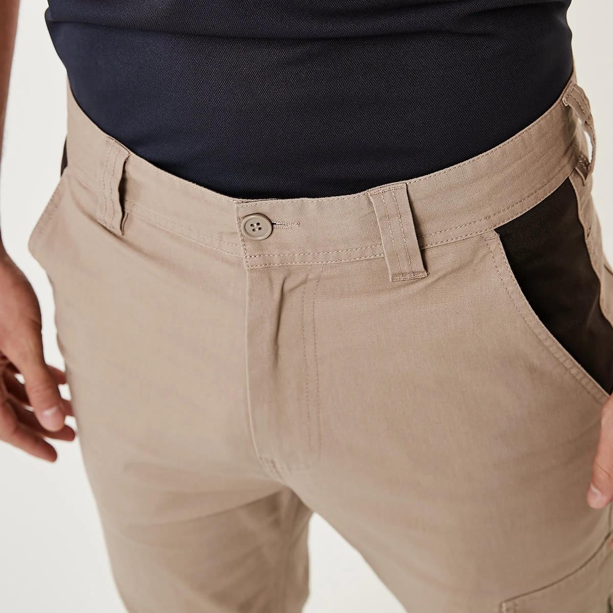 8 Slim Leg Work Pants MUSHROOM BEIGE, 8 of 9