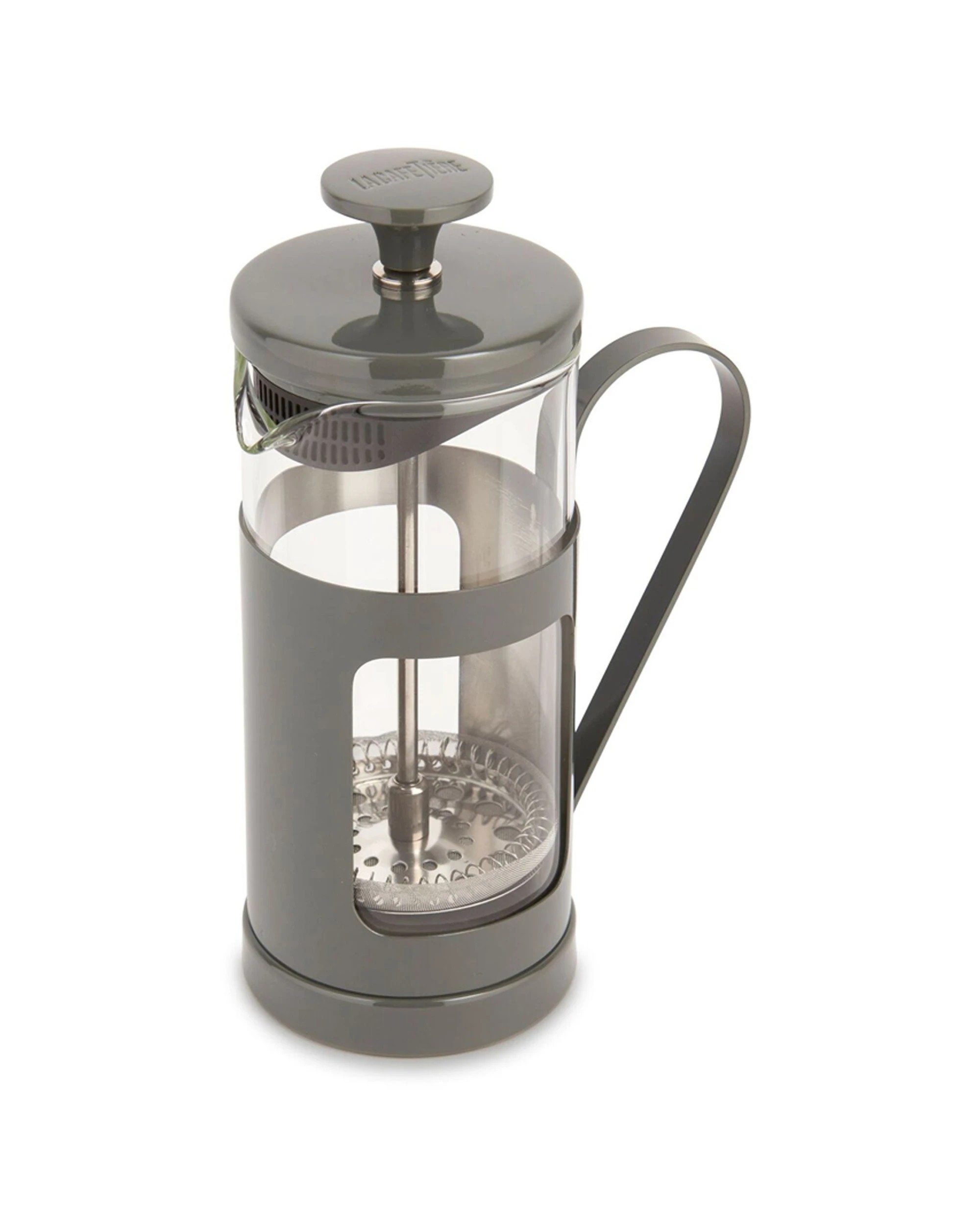 2 La Cafetiere Monaco 3-Cup 350ml Stainless Steel Glass French Press - Grey, 2 of 6