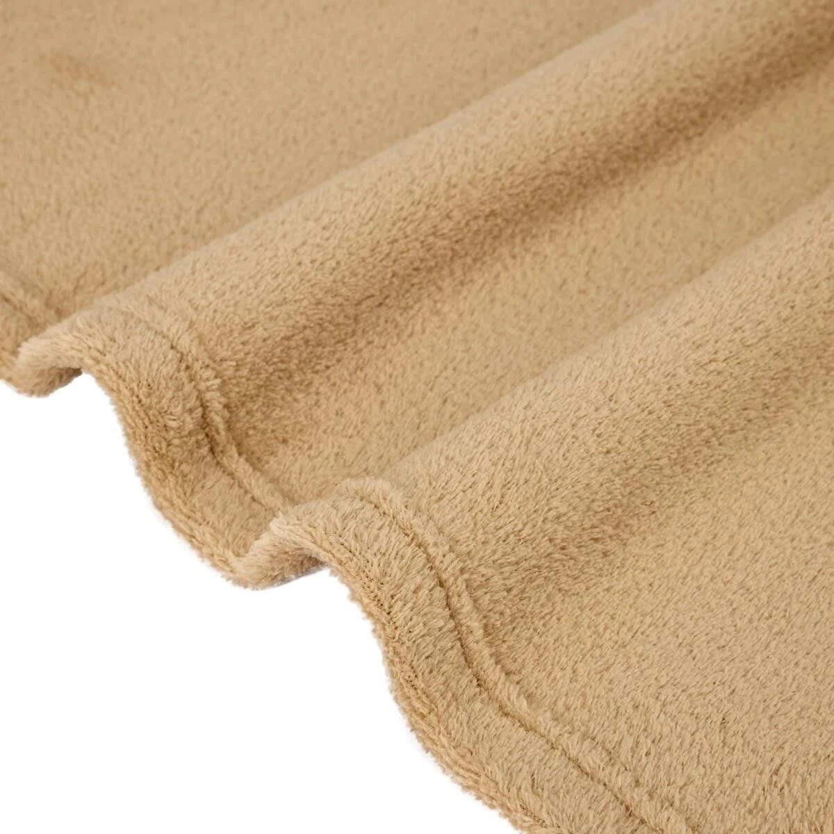 5 Soft Fleece Blanket - Queen/King Bed, Natural, 5 of 8