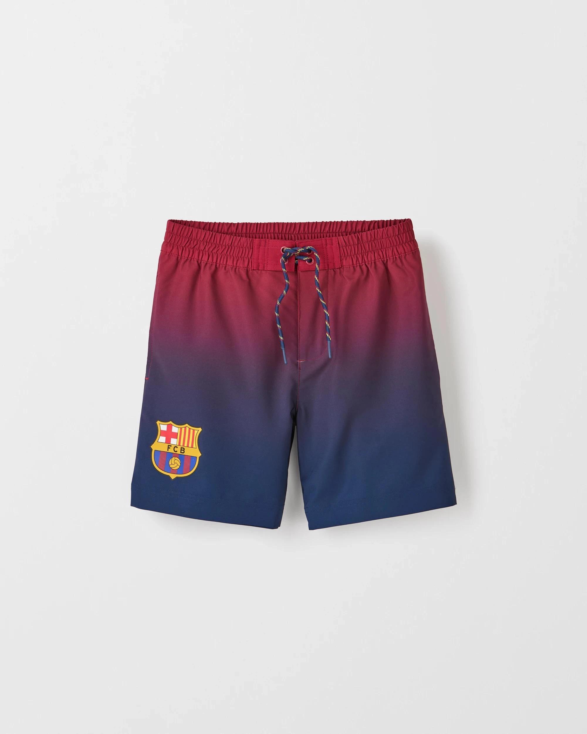 1 UEFA Champions League Barcelona Swim Boardshorts NAVY, 1 of 2
