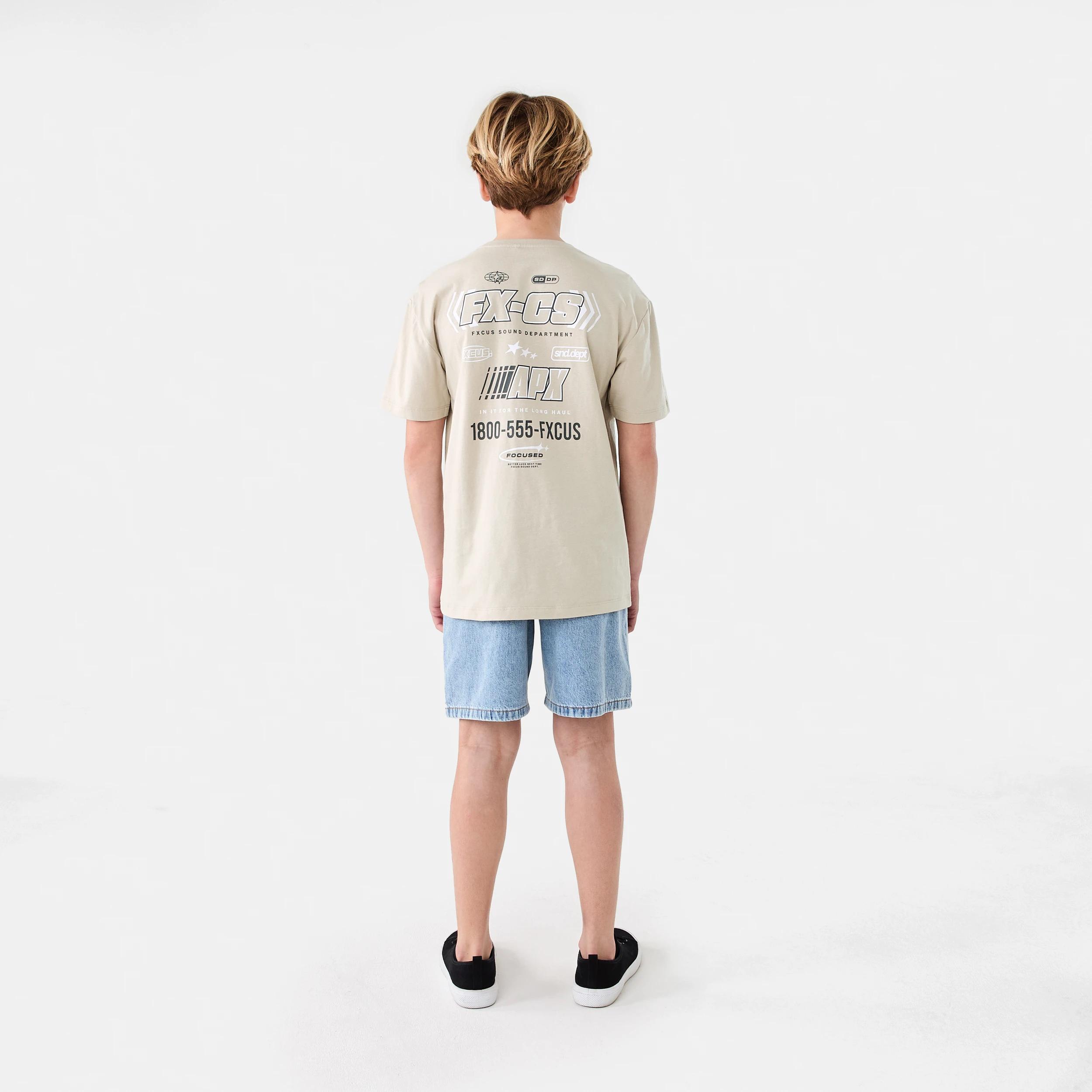 7 Short Sleeve Graphic Print T-shirt Bge Typogr, 7 of 7