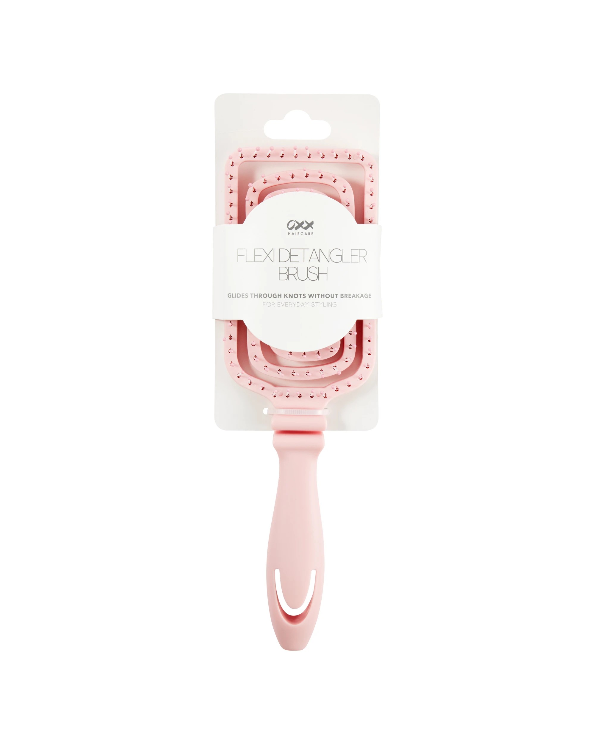 4 OXX Haircare Flexi Detangler Brush - Pink, 4 of 4