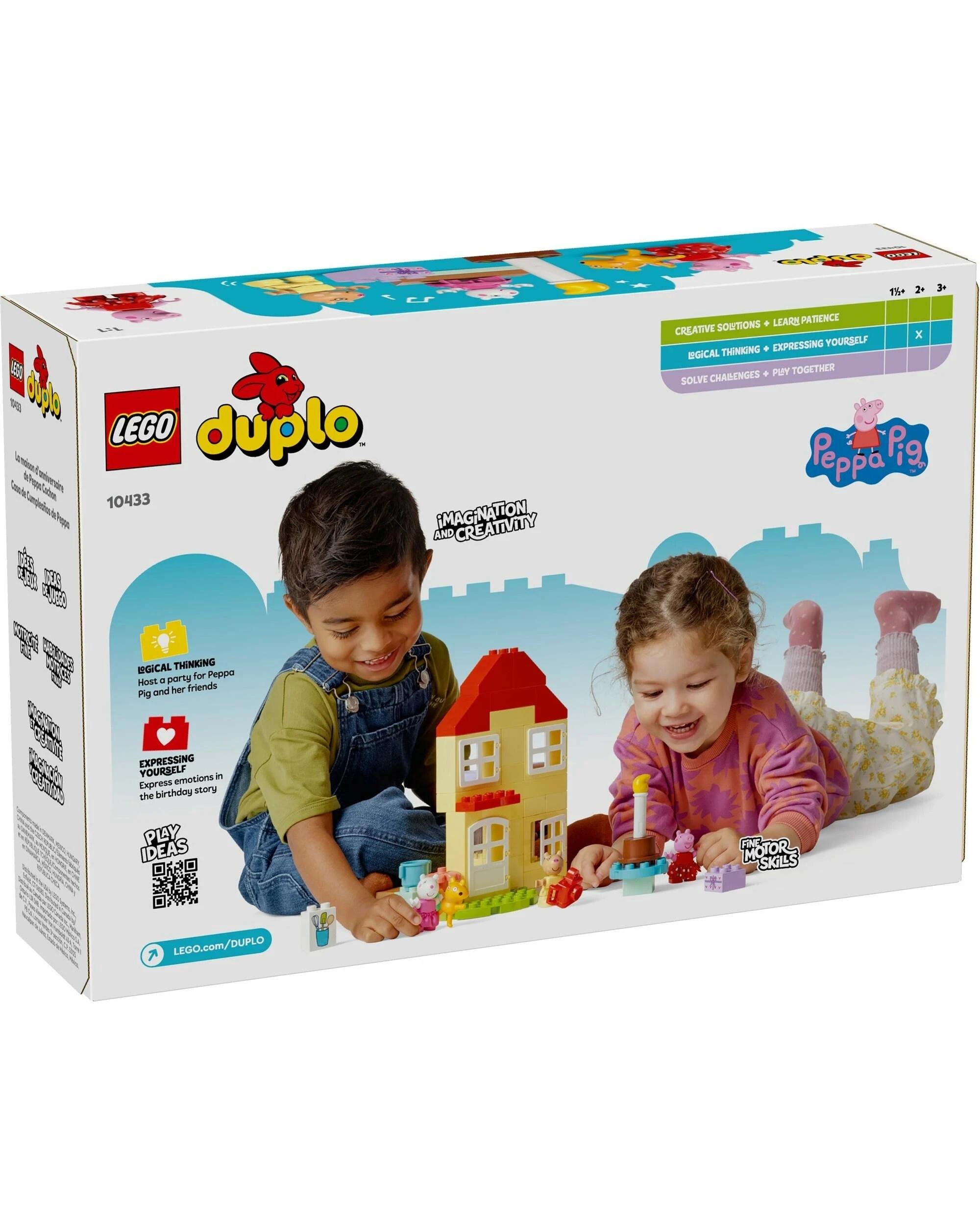 2 LEGO DUPLO 10433 Peppa Pig Birthday House, 2 of 5