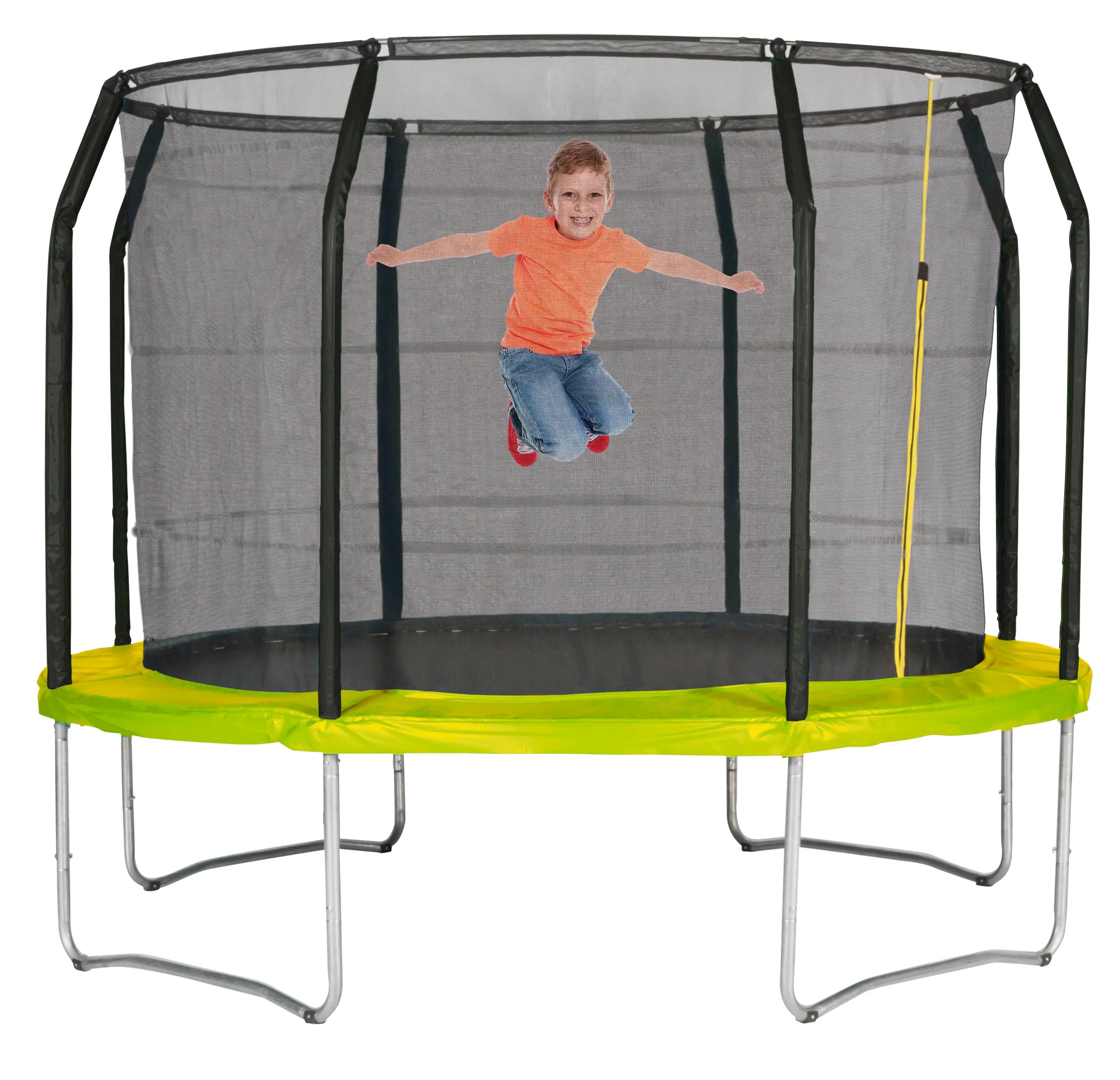 2 Action Sports Silver Series Trampoline 10ft - Green, 2 of 2