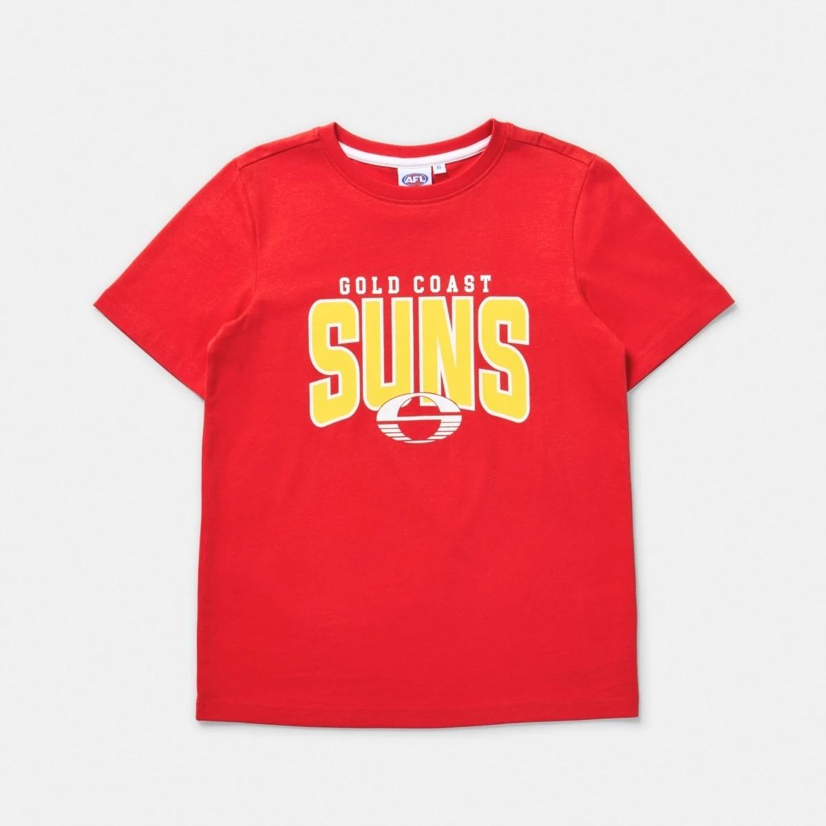 7 Official AFL Kids T-shirt Gc Suns, 7 of 8