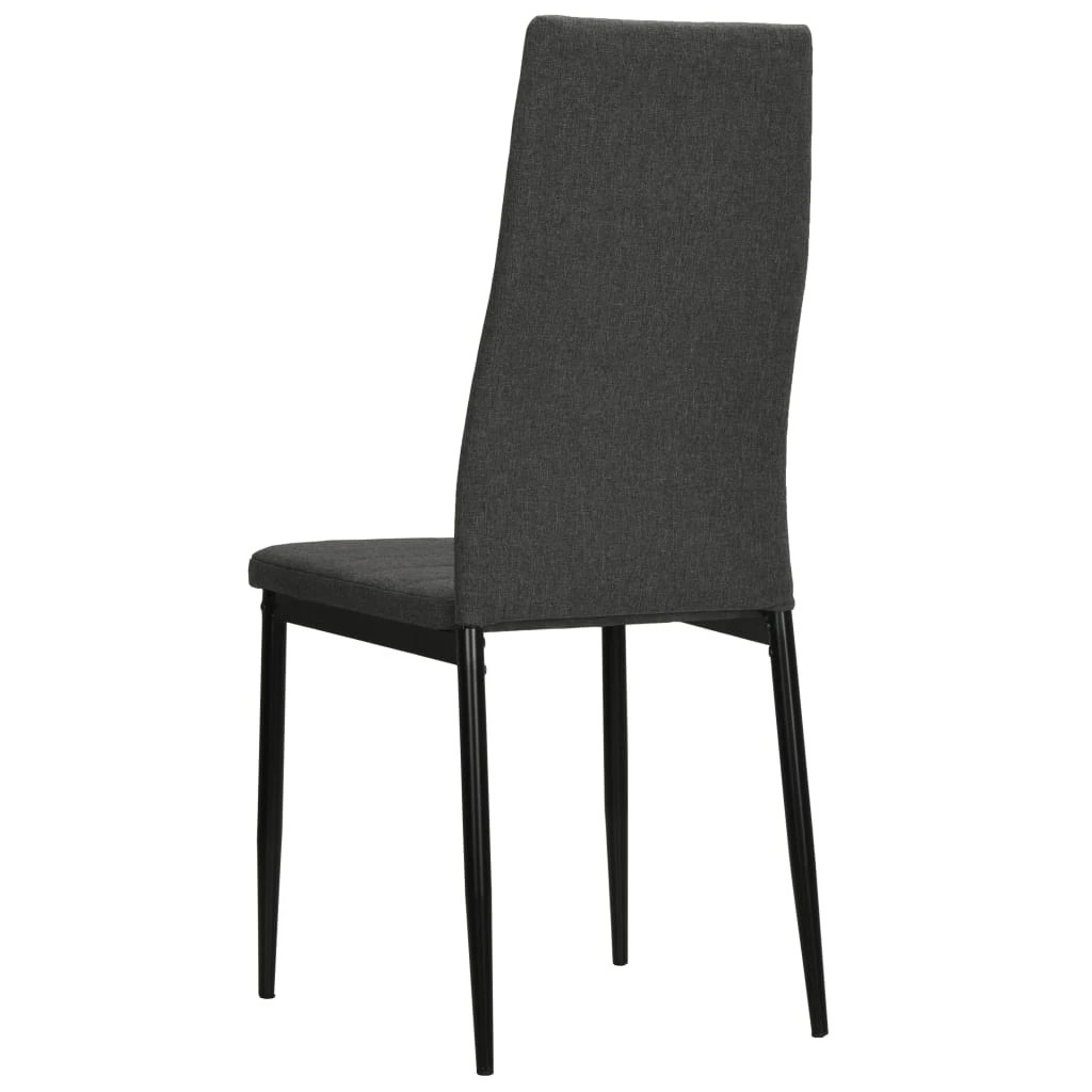 5 Vidaxl Dining Chair Chairs - Grey, 5 of 8