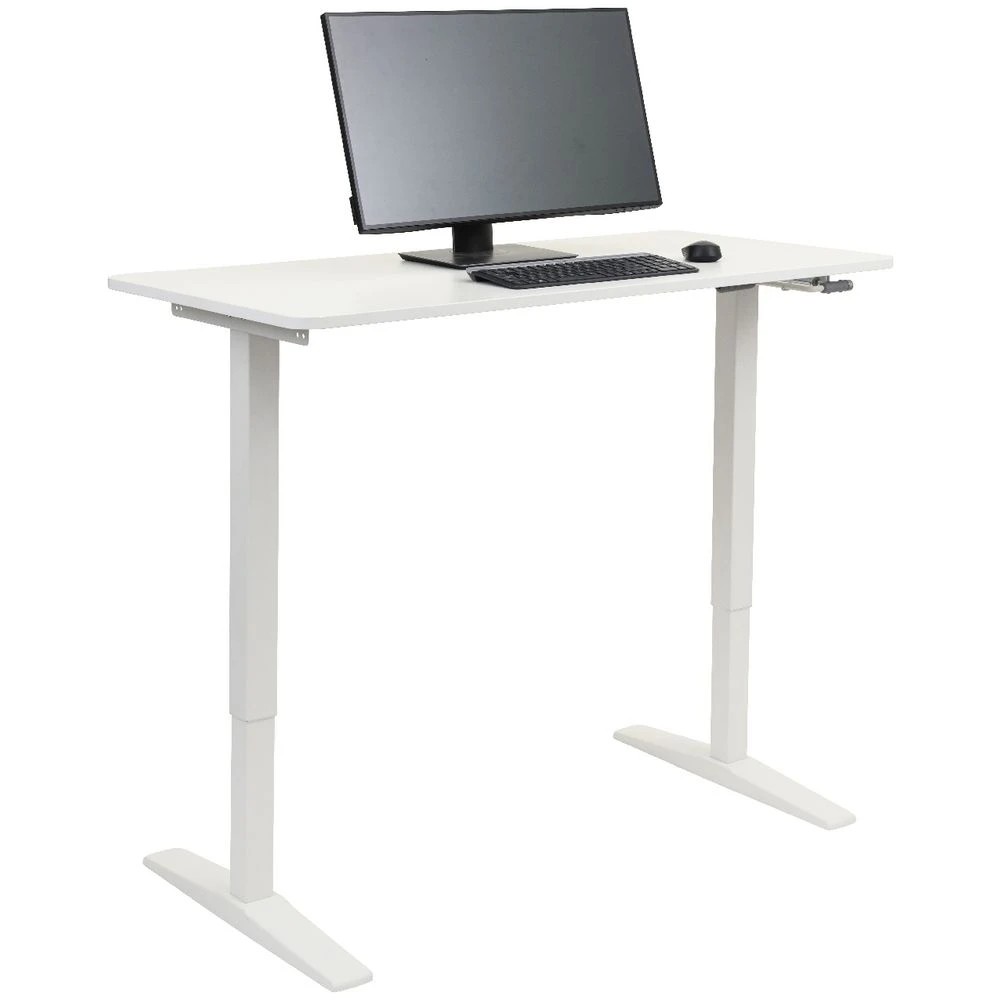 7 Chatham Manual Sit Stand Desk White Desks, Tables and Workstations, 7 of 10