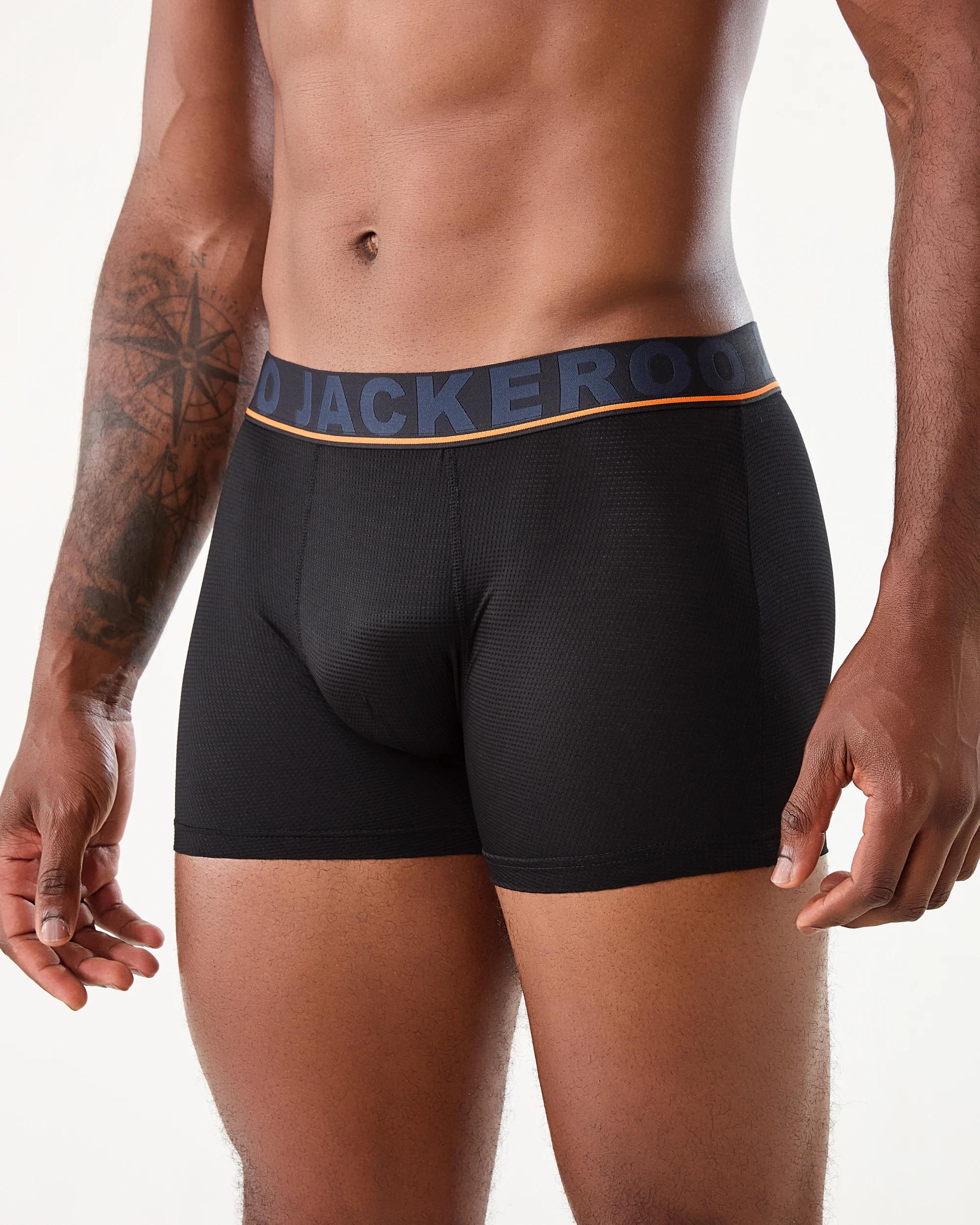 5 3 Pack Jackeroo Print Mesh Trunks Multi Dog, 5 of 7