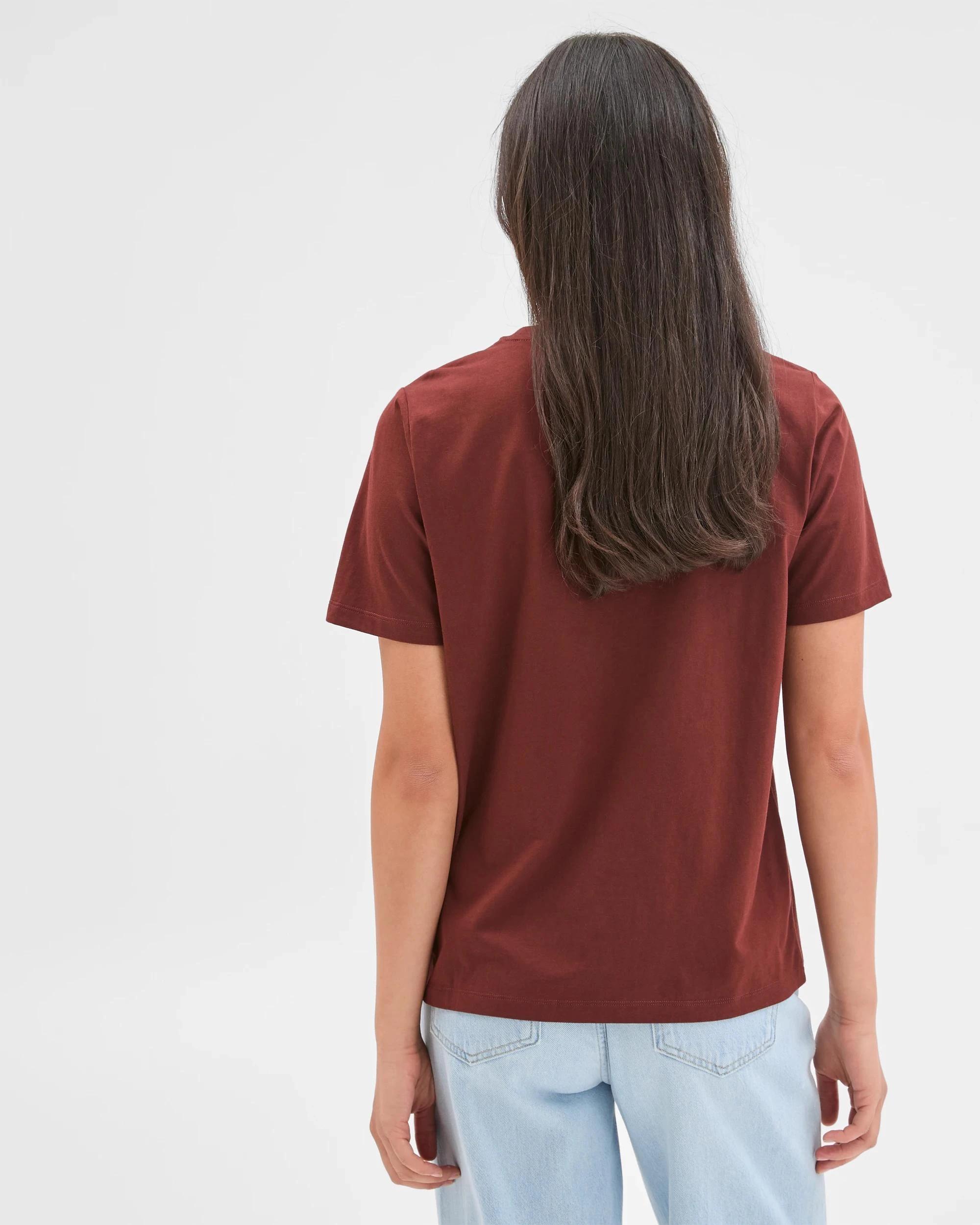 7 Target Woman Australian Cotton Classic T-Shirt AUBURN, 7 of 7