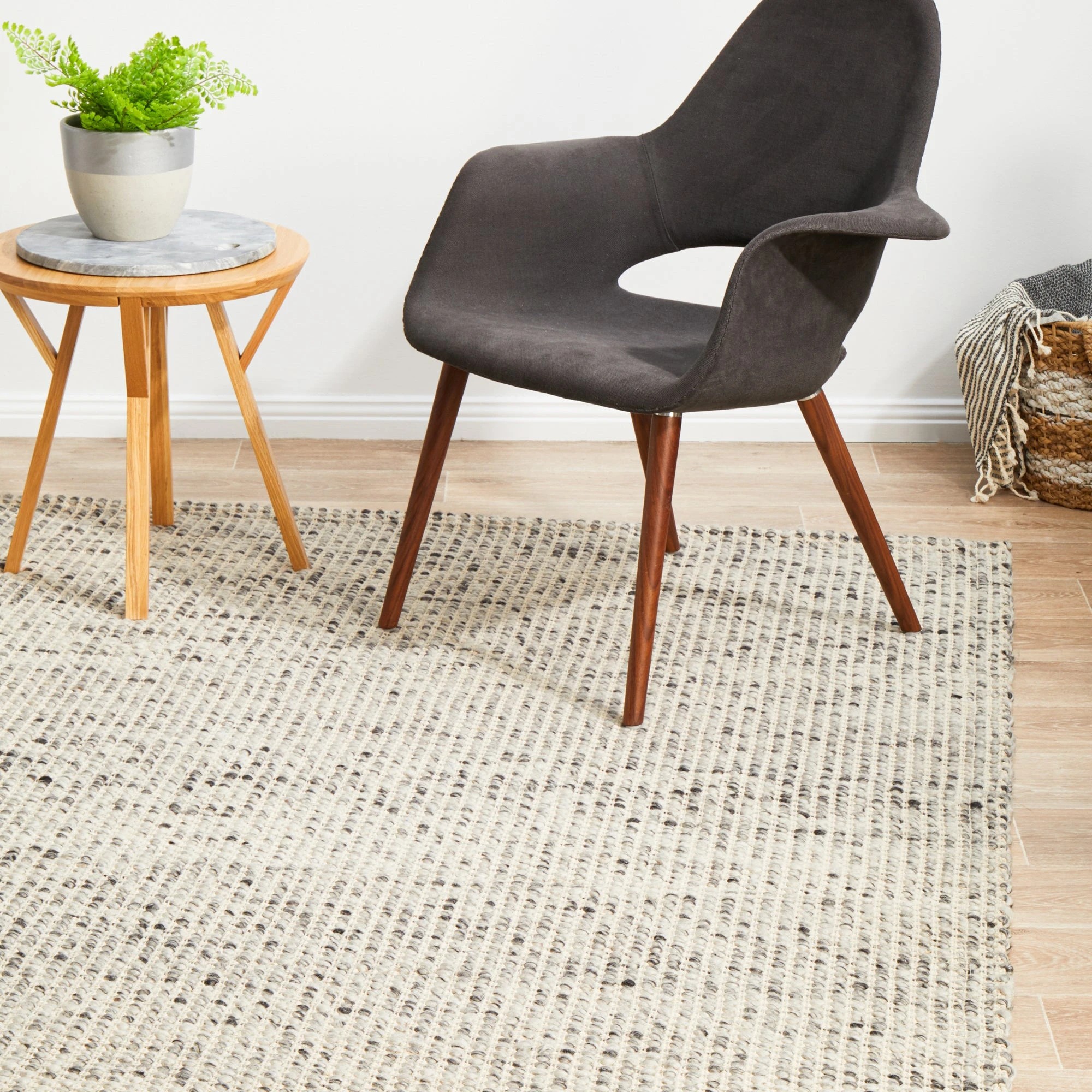 4 Common Ground Rugs Nordica 300 400x300cm - Extra Extra Large Wool Rug - Grey, 4 of 9