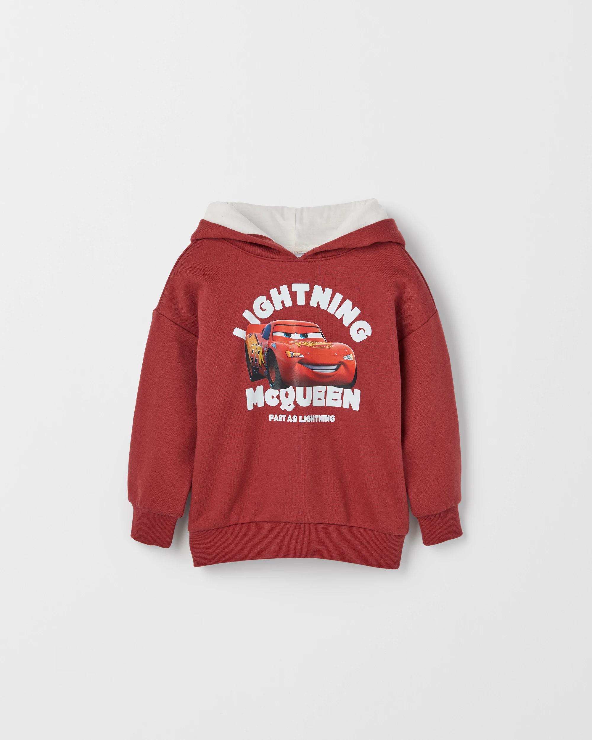 5 Disney Australian Cotton Blend Oversized Hoodie RED, 5 of 6