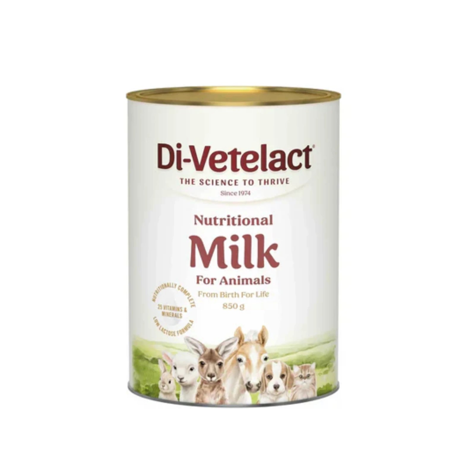 1 Di-vetelact Original, Animal Milk Replacement - 850gm, 1 of 2