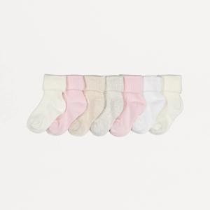 7 Pack Ribbed Socks