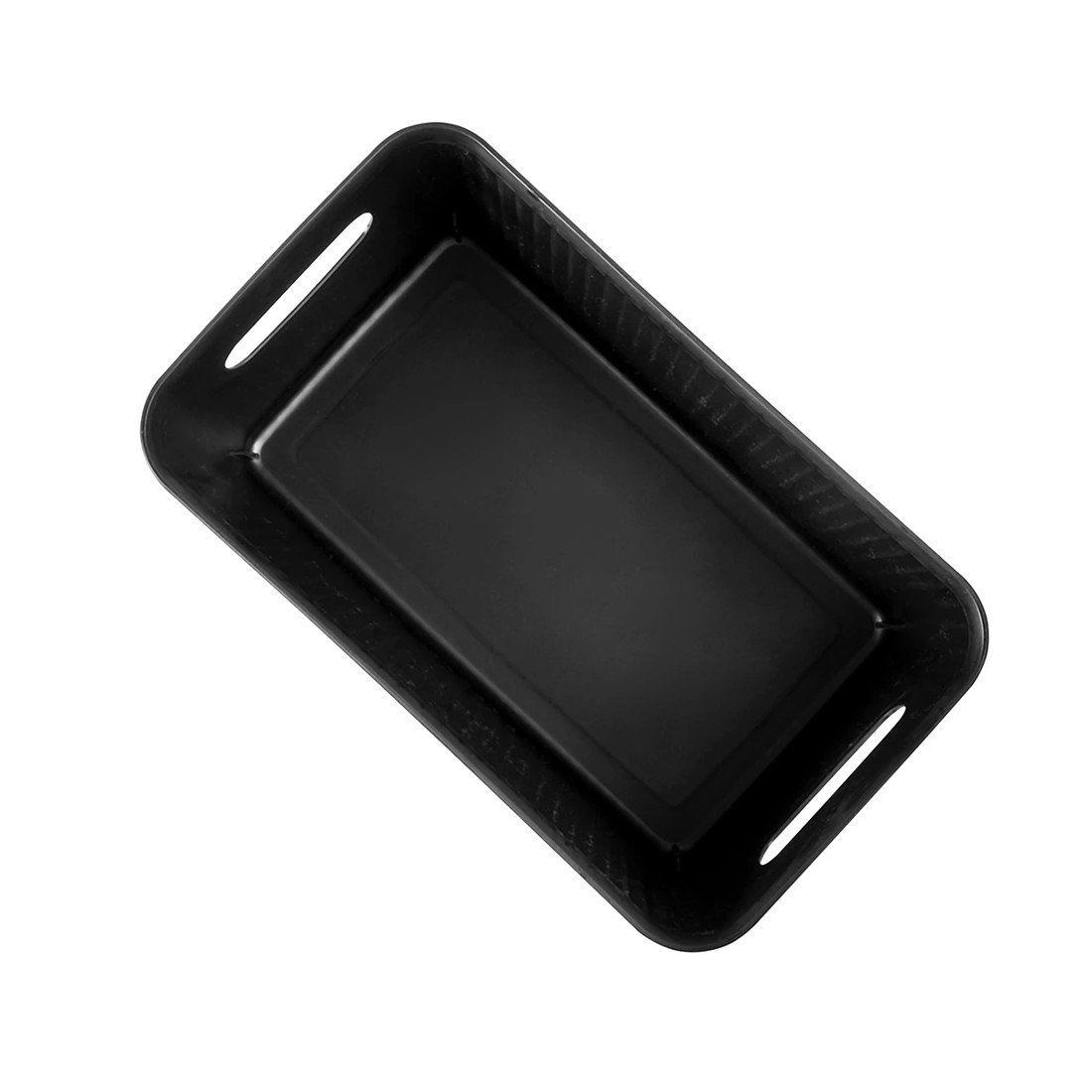 6 5L Ribbed Container - Black, 6 of 10