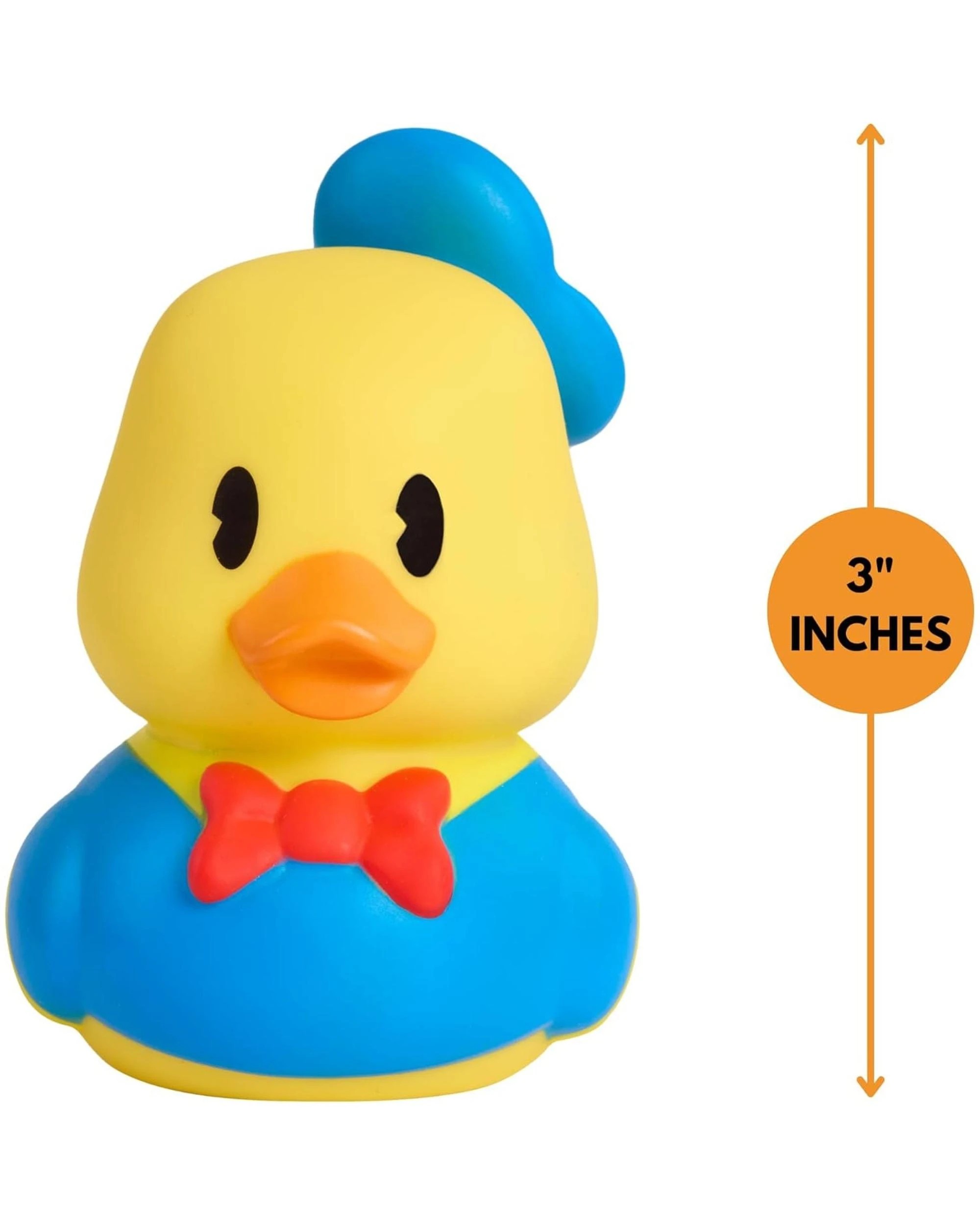 4 Disney Duckalooz Donald Duck Rubber Duck, 4 of 6