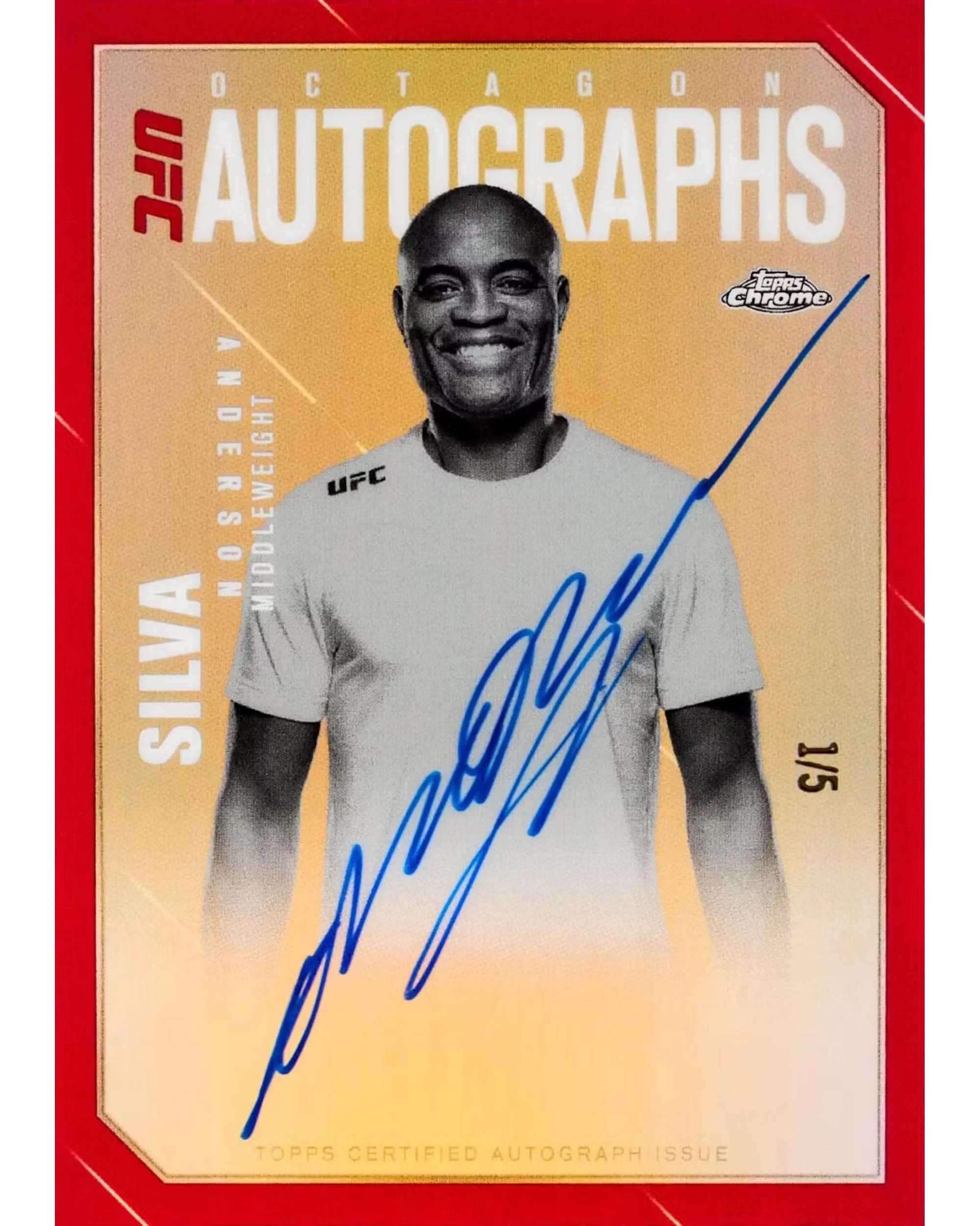 8 Topps 2025 Chrome UFC 6-Pack Value Blaster Box, 8 of 10