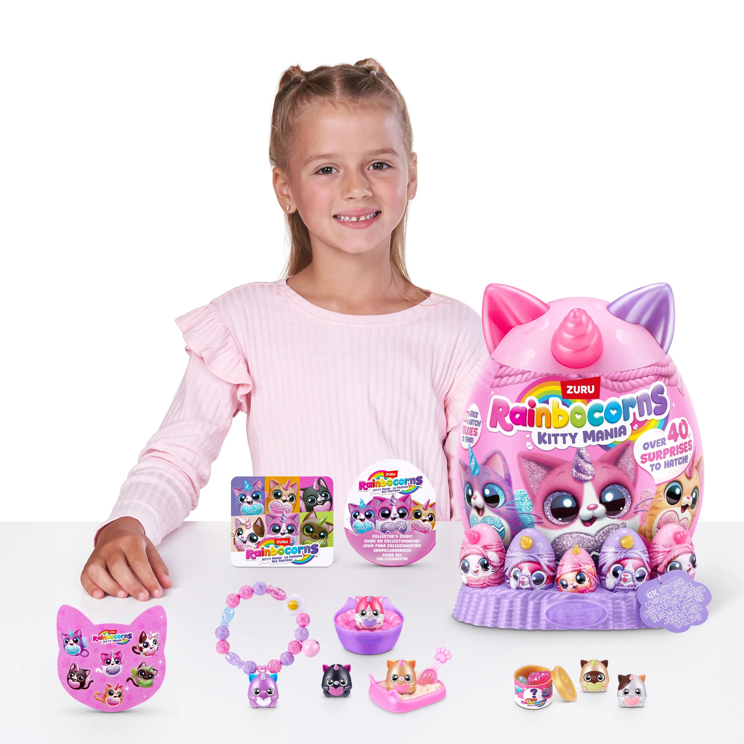 5 42 Piece Zuru Rainbocorns Kitty Mania Playset - Assorted, 5 of 6