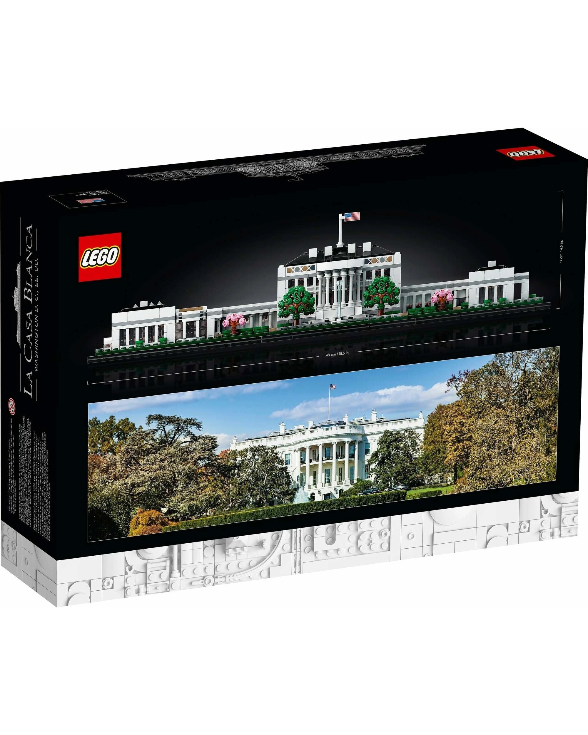 2 LEGO Architecture Series 21054 The White House, 2 of 3