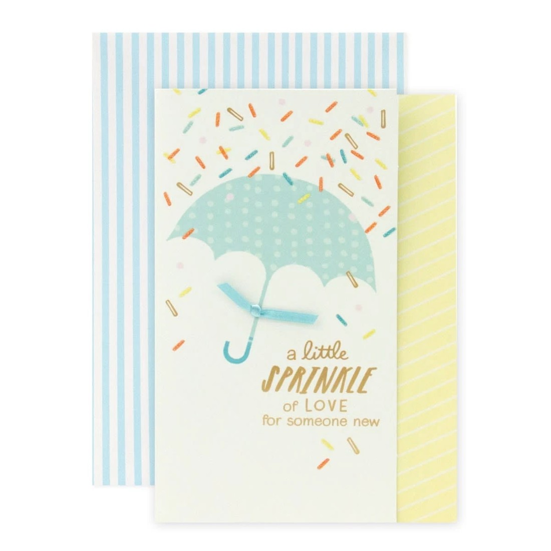 1 Connections from Hallmark Baby Congratulations Card - Sprinkle of Love, 1 of 3